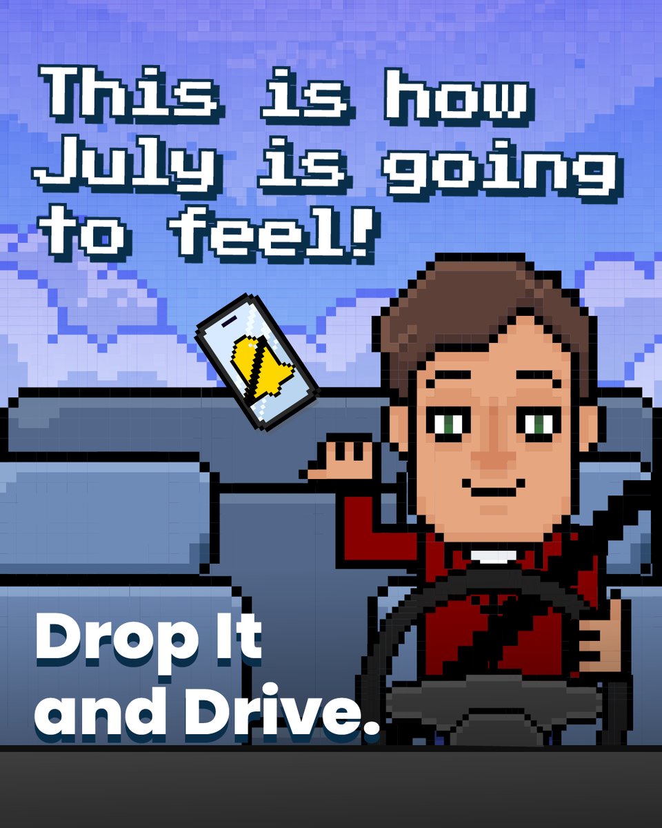 Out of sight, out of mind. 😌 #DropItAndDrive #ItsNotAGameIllinois <a href="/IDOT_Illinois/">IDOT_Illinois</a>