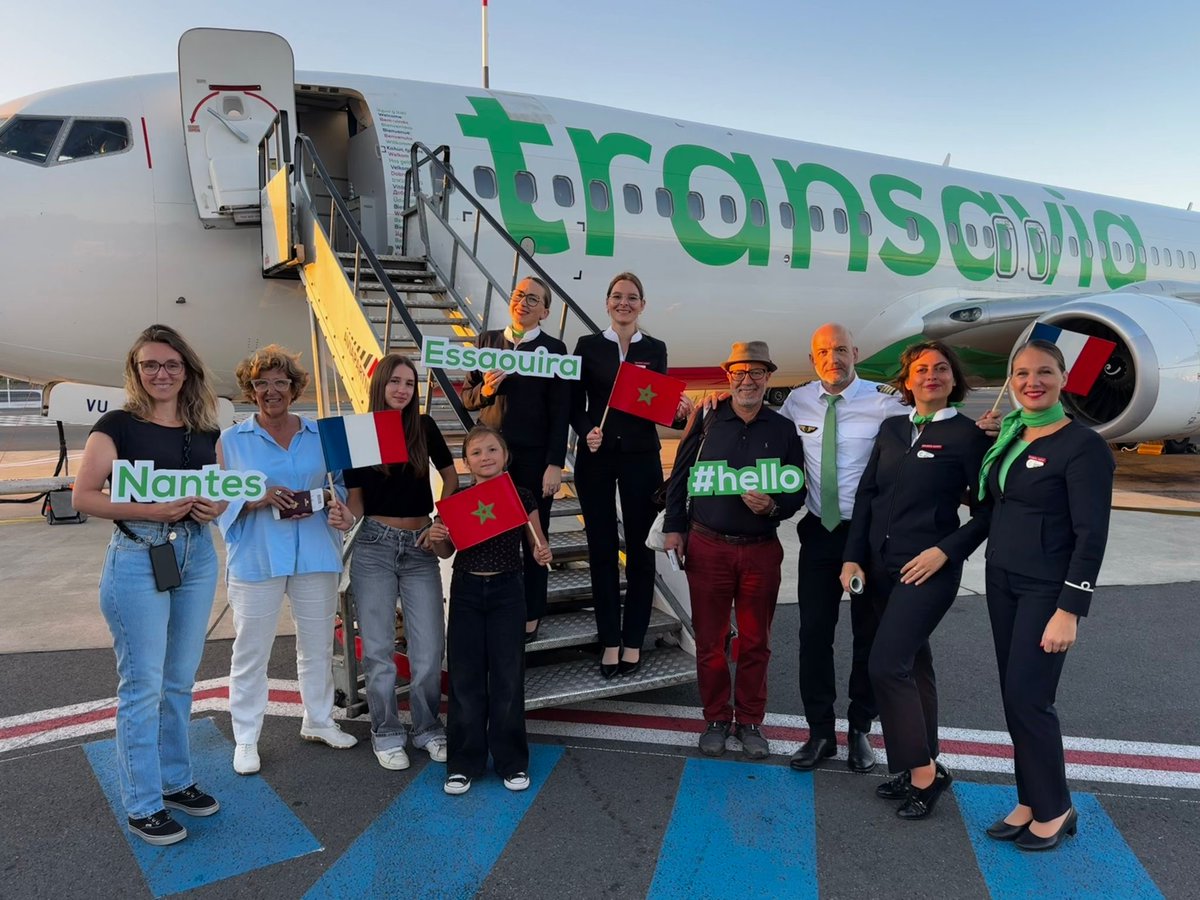 Passagers nantais, le vent tourne en votre faveur : on vient d’inaugurer notre nouvelle ligne vers Essaouira ! 🇲🇦