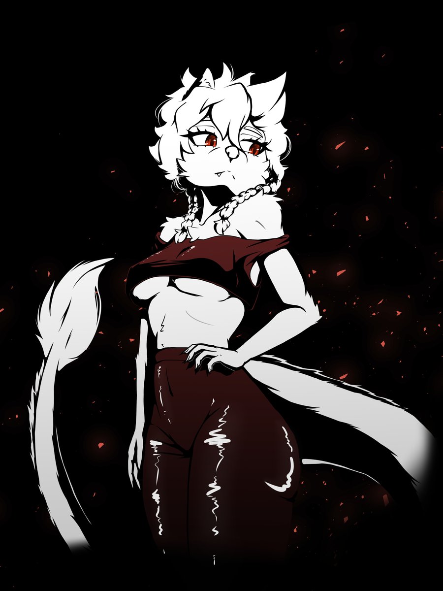 Nyxis (@nyxisart) on Twitter photo Black and white pup
Inspired by the work of @/Drewbiepie Black and white pup
Inspired by the work of @/Drewbiepie