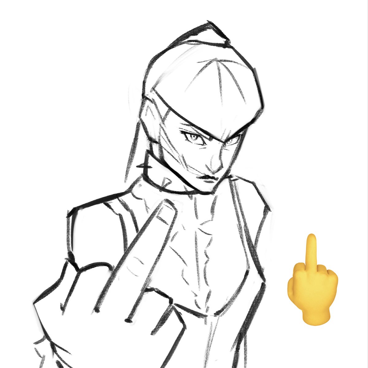 trixdraw's tweet image. still working on her #oc