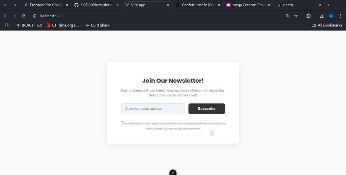 KOD28092643's tweet image. Pricing Cards (Vue.js/Bulma): github.com/KOD892/set-pri…
Blog Card (HTML/JS/CSS): bit.ly/3TUgHhF
SendCrypt Web3 (Vue.js/Ether.js): github.com/KOD892/sendcry…
Thanks for the support! #15DaysOfCode #WebDev #CSS