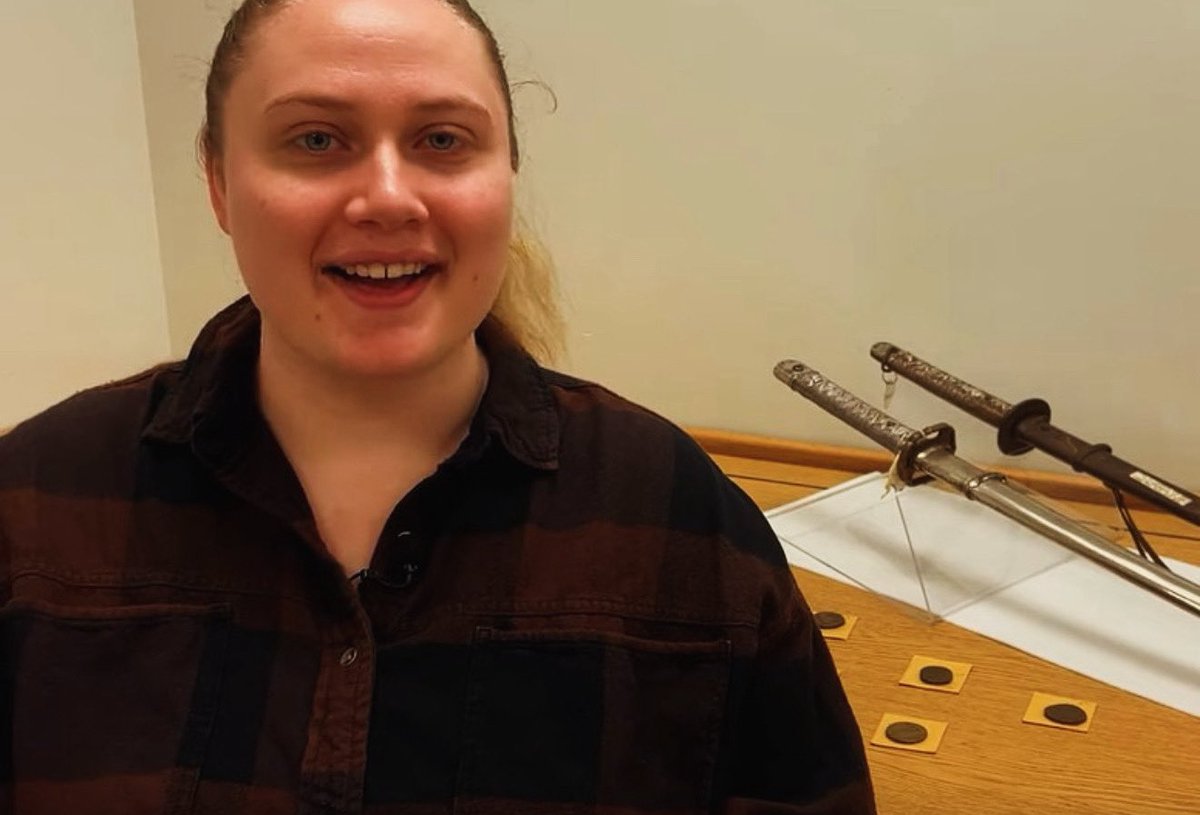 UA Dept. of REL (@studyreligion) on Twitter photo Maggie, going into the 2nd year of her REL MA, did an REL internship for credit with the <a href="/uamuseums/">UA Museums</a> last semester — see what she was doing…
youtu.be/6BqMu5FDn64 Maggie, going into the 2nd year of her REL MA, did an REL internship for credit with the <a href="/uamuseums/">UA Museums</a> last semester — see what she was doing…
youtu.be/6BqMu5FDn64