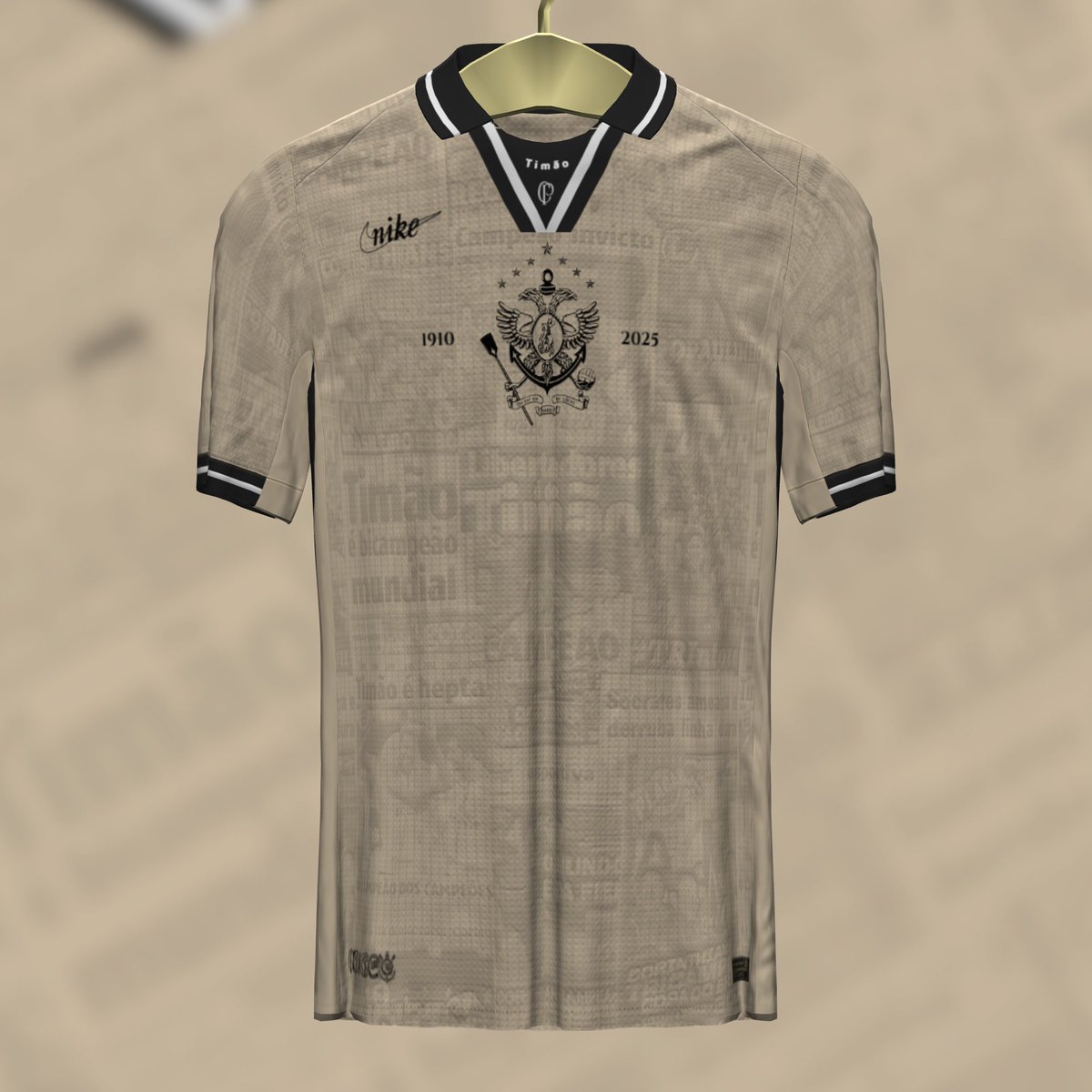 soldier_kits's tweet photo. SC Corinthians Paulista 115th Years Concept Kit, made using @fifakitcreator. https://t.co/awGe5fZkw7