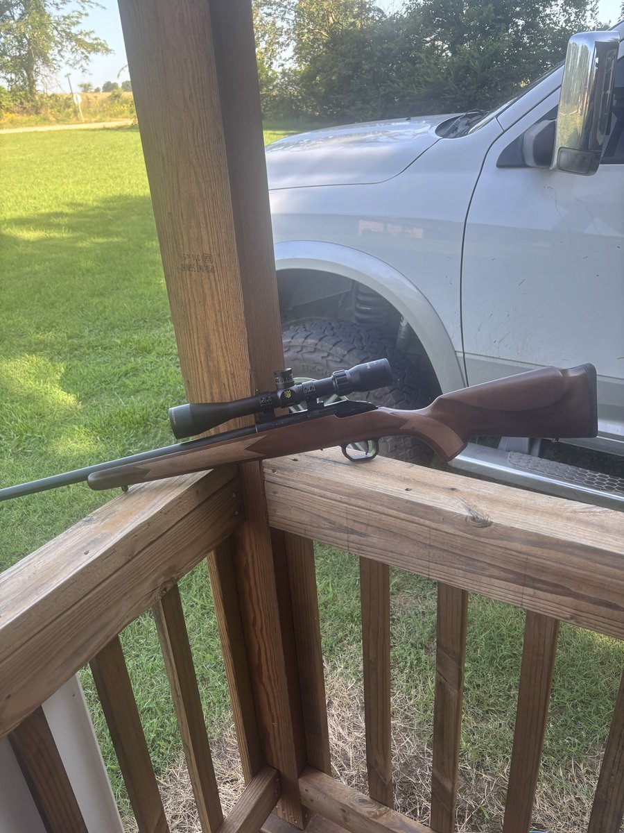 Howa 1100 .22LR with threaded barrel and scope - $600