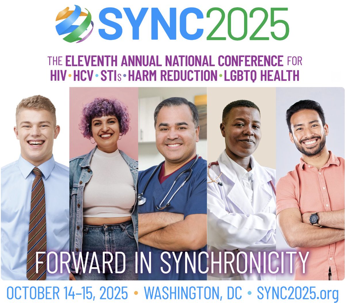 #SYNC2025 abstracts are due today, July 11th. Whether you're leading change at the policy level, driving innovation in service delivery, or engaging communities, SYNC is your platform to make a lasting impact.

For more info and to submit, visit: syncconference.org/abstracts.