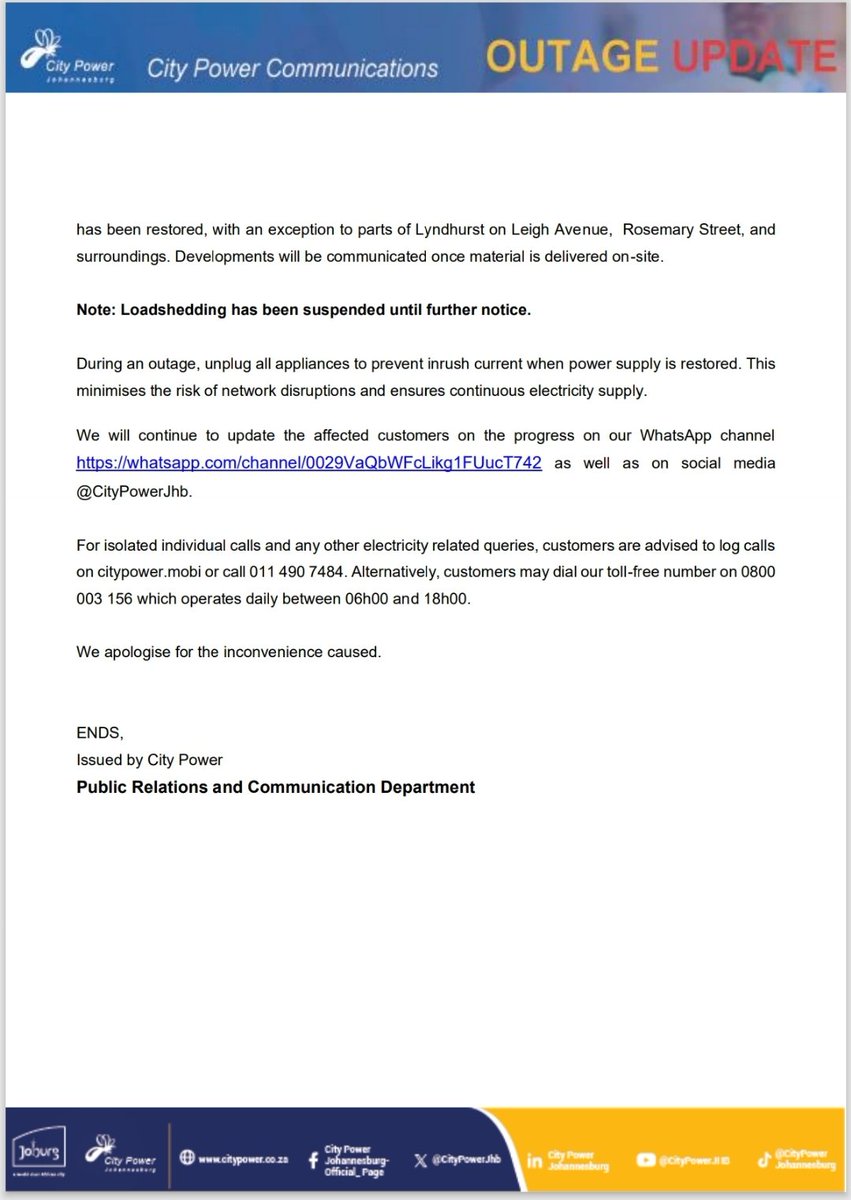 @CityPowerJhb tweet media