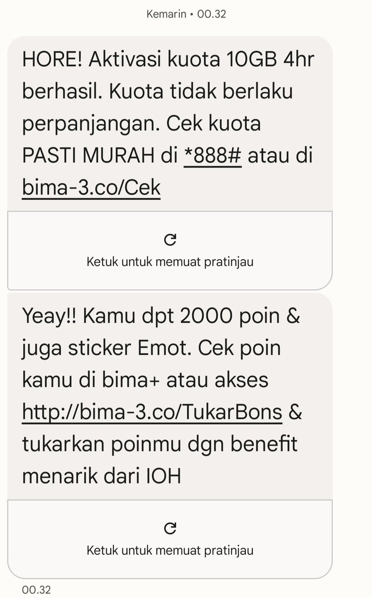 tmvante's tweet photo. @triindonesia permisi, sudah seharian tapi kuota blm masuk. Tapi paket yang terbeli dengan yang teraktivasi berbeda. Yang saya beli 100GB/30 hari dan yang teraktifasi 10 GB/4 hari. Padahal sama beli di bima+. Saya juga sudah konfirmasi tapi belum ada kelanjutannya. https://t.co/xoSTPhksA3