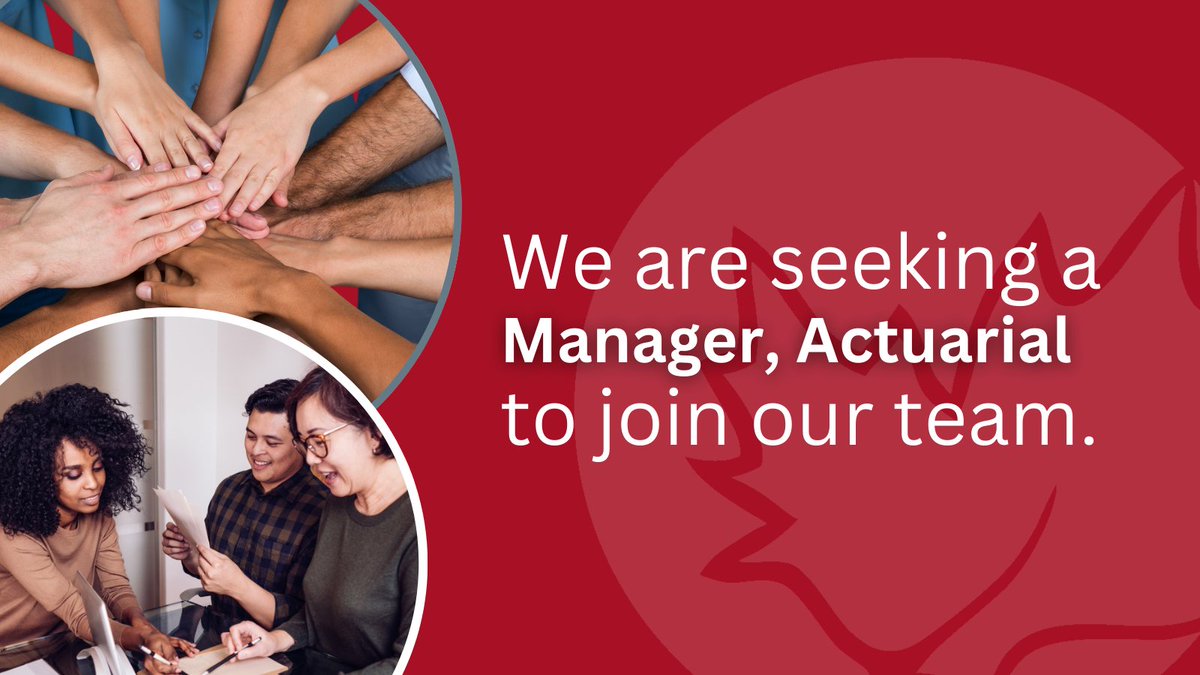 This is a great opportunity to join the mutual community! We are currently seeking a Manager, Actuarial. Click to read more about what the job entails: farmmutualre.com/current-opport…

#hiring
#jobopportunity
#careers
#kwjobs