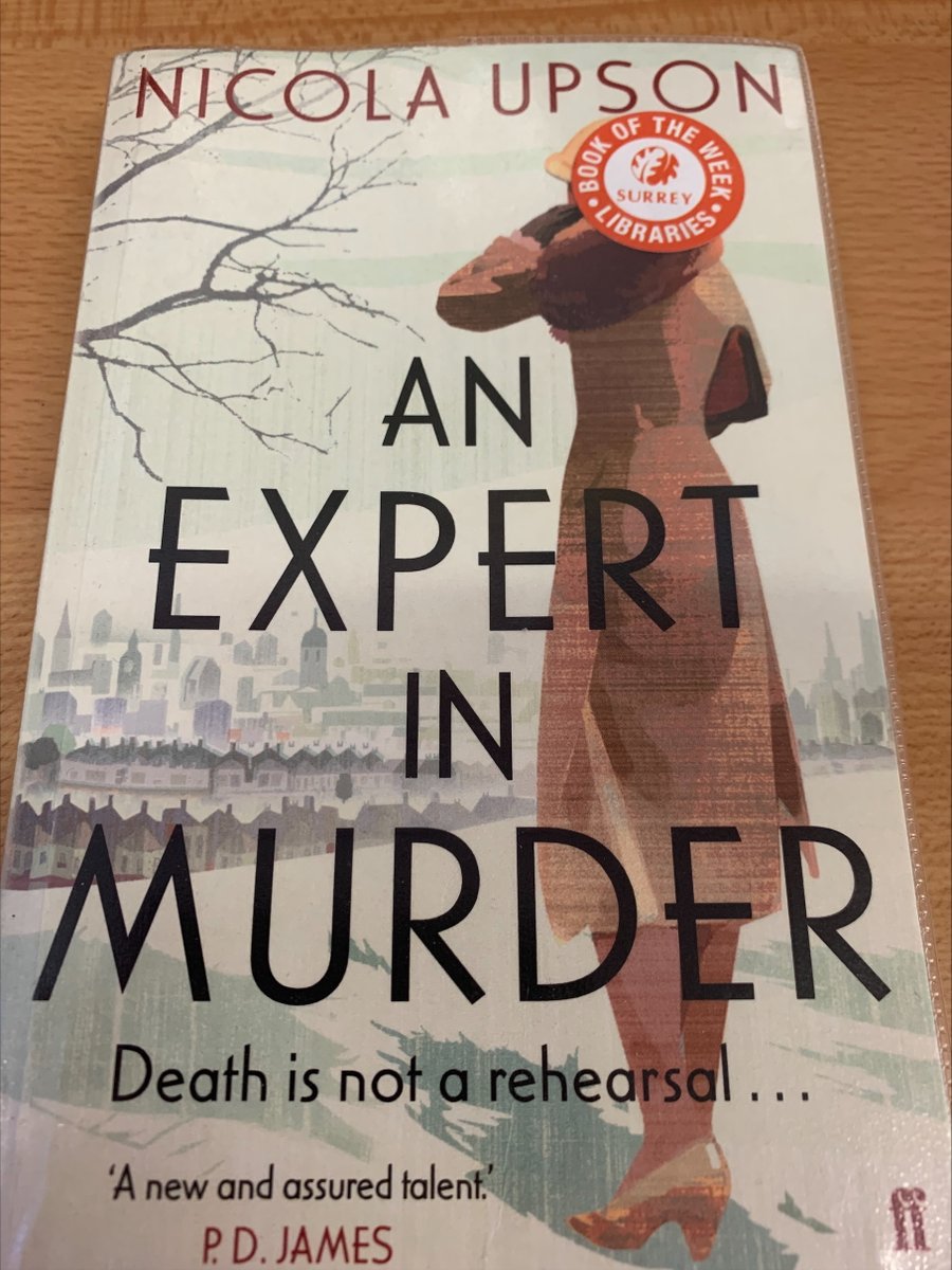 Oxted Library (@oxtedlibrary) on Twitter photo #BookoftheWeek An Expert in Murder by <a href="/nicolaupsonbook/">Nicola Upson 🏳️🌈</a>, where murder meets the stage in 1930s London. Writer Josephine Tey arrives in the West End for her hit play only to be drawn into a chilling murder. A gripping whodunit set against the glamour & secrets of the theatre. #BookoftheWeek An Expert in Murder by <a href="/nicolaupsonbook/">Nicola Upson 🏳️🌈</a>, where murder meets the stage in 1930s London. Writer Josephine Tey arrives in the West End for her hit play only to be drawn into a chilling murder. A gripping whodunit set against the glamour & secrets of the theatre.