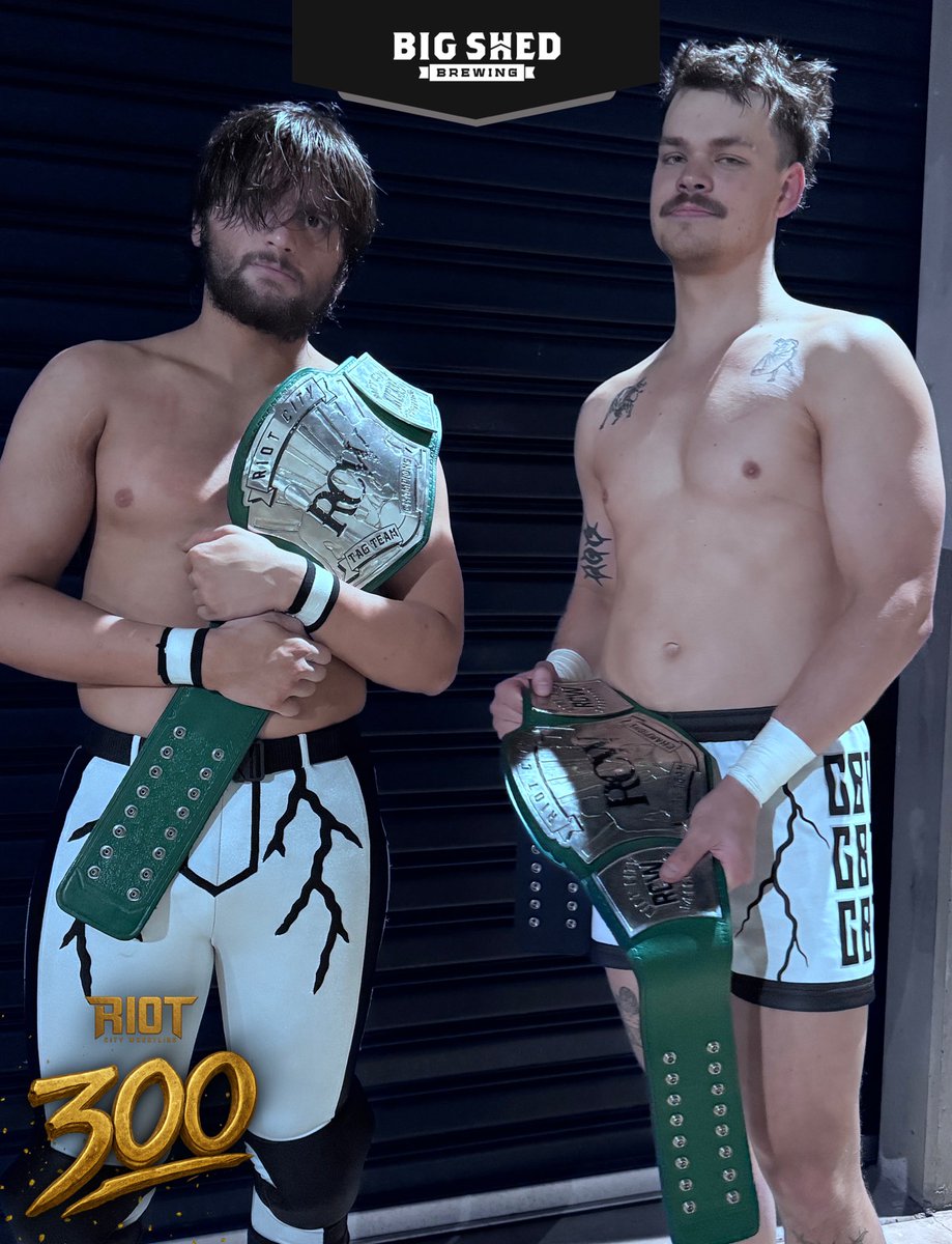 Riot City Wrestling (@rcwrestling) on Twitter photo #ANDNEW
C.B.T.M as #RCW Tag Team Champions was indeed ๐๐๐ ๐๐๐๐ after snatching the titles away from the Armstrongs!
#RCW300 <a href="/bigshedbeer/">Big Shed Brewing Co.</a> #ANDNEW
C.B.T.M as #RCW Tag Team Champions was indeed ๐๐๐ ๐๐๐๐ after snatching the titles away from the Armstrongs!
#RCW300 <a href="/bigshedbeer/">Big Shed Brewing Co.</a>
