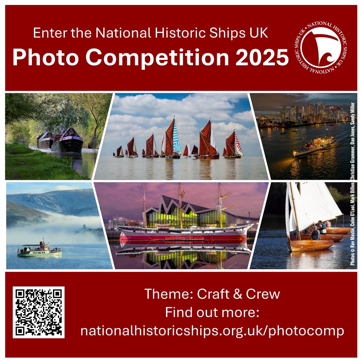 National Historic Ships UK (@nathistships) on Twitter photo Out & about on or by the water this weekend? Send in your historic vessel and traditional sailing images for the 2025 @nathistships Photo Competition!
This year's theme is Craft & Crew and there are some fantastic prizes to be won.
Read more & enter: nationalhistoricships.org.uk/photocomp Out & about on or by the water this weekend? Send in your historic vessel and traditional sailing images for the 2025 @nathistships Photo Competition!
This year's theme is Craft & Crew and there are some fantastic prizes to be won.
Read more & enter: nationalhistoricships.org.uk/photocomp