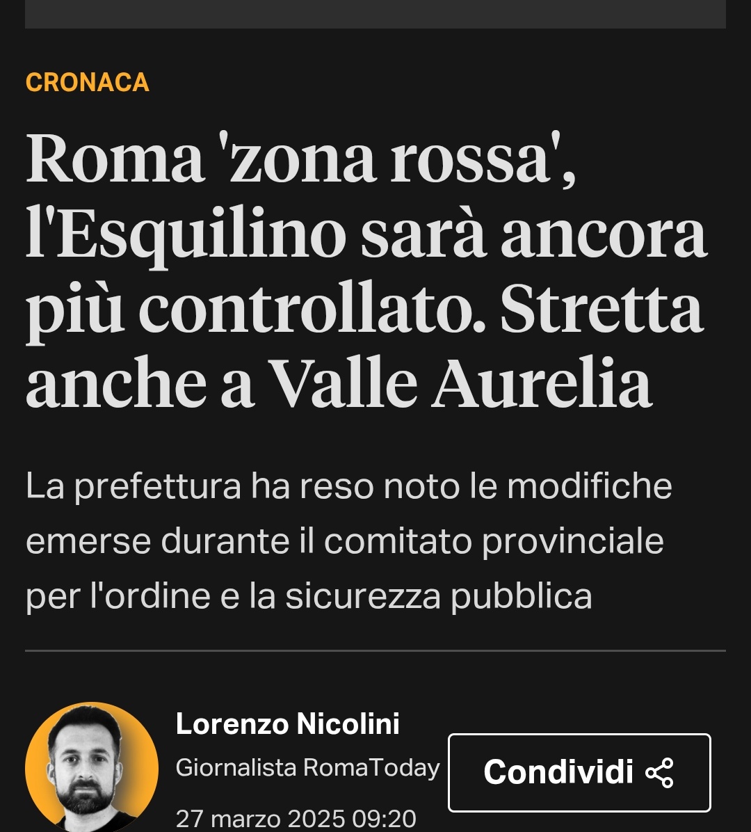 MercurioPsi's tweet image. ..e hanno appena borseggiato una mia amica a ValleAurelia, in teoria #zonarossa, alias zona a controlli rafforzati 

romatoday.it/cronaca/zona-r…
@Prefettura_Roma