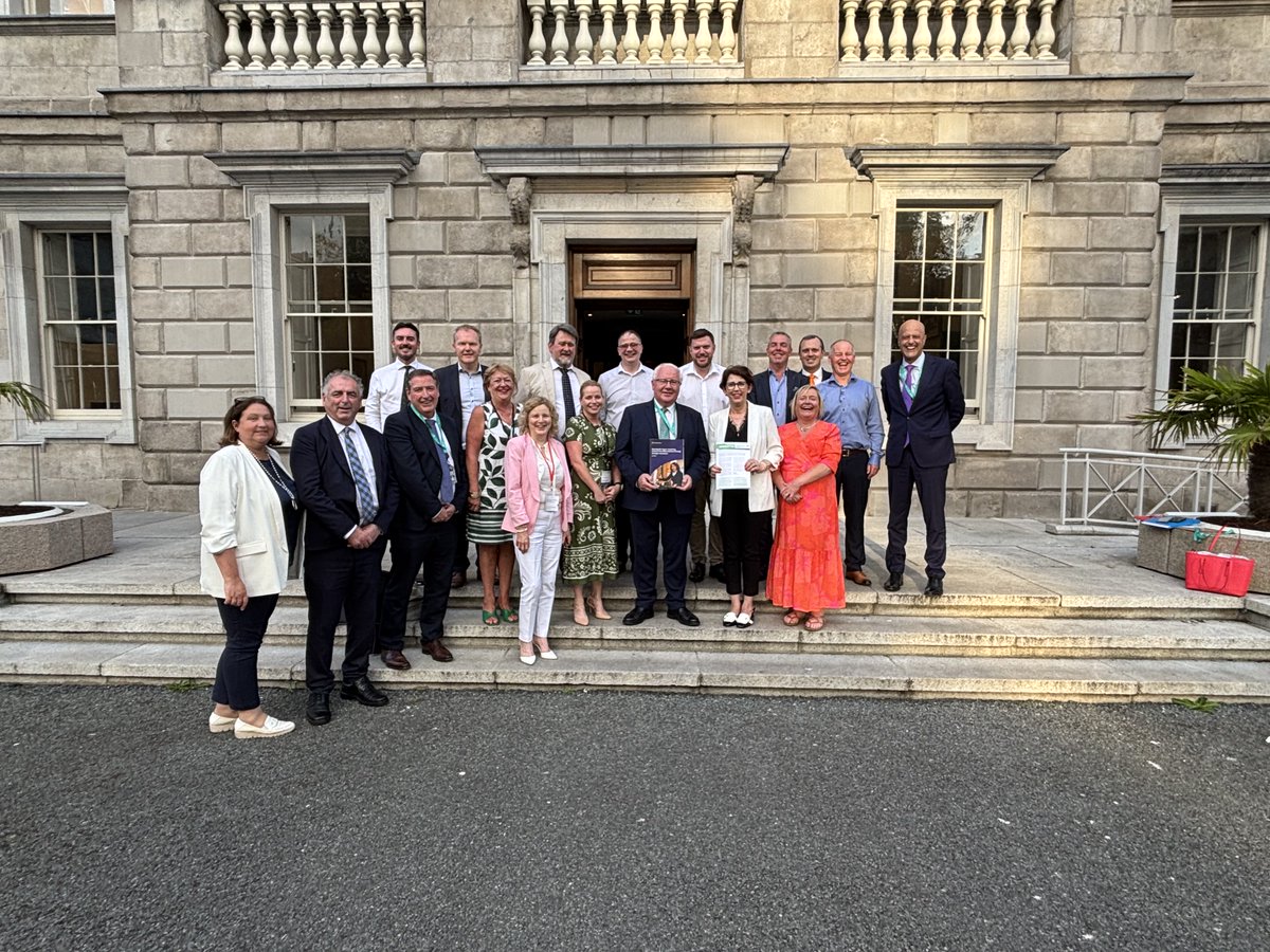 IrishPostmaster's tweet image. Thank you to our Senators who support the €15m pa investment to secure the Post Office Network with Minister McConalogue at the Seanad. They understand how vital the Post Office is to their Local Communities