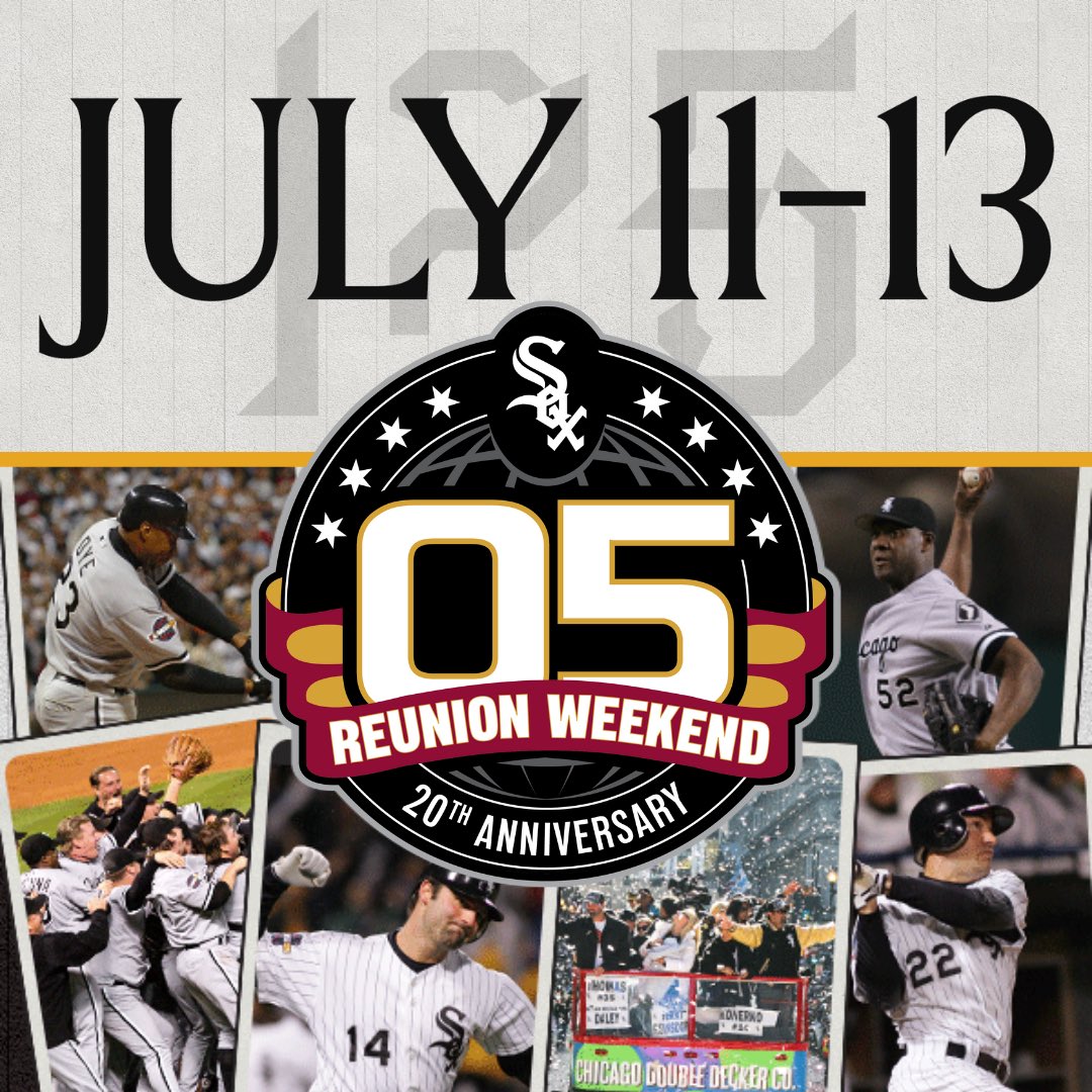 Ozzie Guillen (@ozzieguillen) on Twitter photo The big weekend is here can't wait to see my guys and celebrate them #2005forever <a href="/CHSN__/">Chicago Sports Network</a> <a href="/whitesox/">Chicago White Sox</a> The big weekend is here can't wait to see my guys and celebrate them #2005forever <a href="/CHSN__/">Chicago Sports Network</a> <a href="/whitesox/">Chicago White Sox</a>
