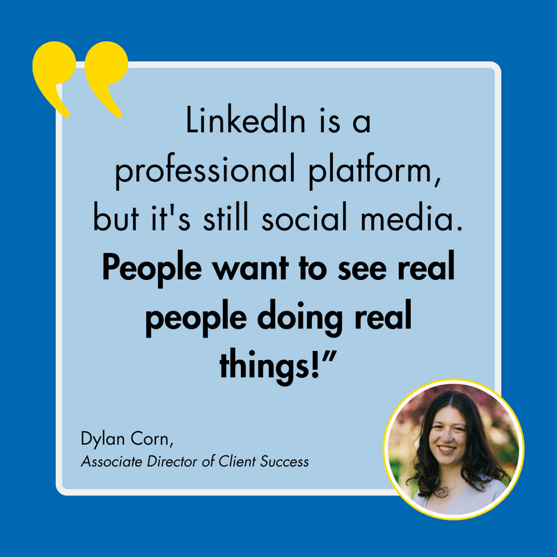 qnary's tweet photo. A great reminder from our Associate Director of Client Success, Dylan Corn.

When you’re genuine online, it makes building trust and meaningful connections offline so much easier. https://t.co/uI97aF8XDd