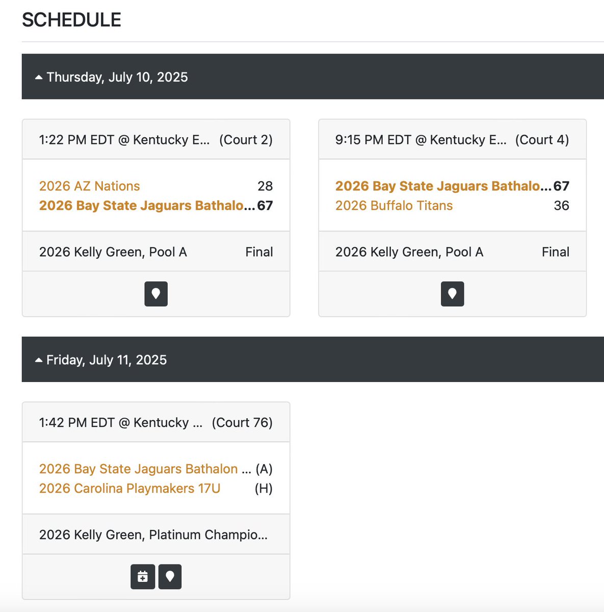 Day 1  ✅ Day 2 🏀 - if you are KY check out the Bay State Jags Bathalon Gold  🌹🌹🌹