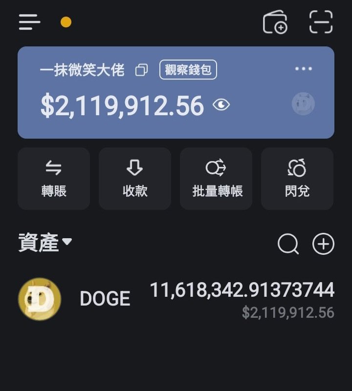兄弟们 老吴真正的尝到了嘴撸的甜头了

我不许你们还没有关注这位宝藏博主<a href="/Isluckyethan/">一抹微笑.</a> 

两天时间给我打了46000个Doge价值近1万美金

我也和微笑哥聊了一小会，总结一句话真心不差钱 就是来娱乐一下

微笑哥也说了每周都会至少赠送一次Doge 大家一定要关注起来积极互动 点上小铃铛 提示：真心换真心