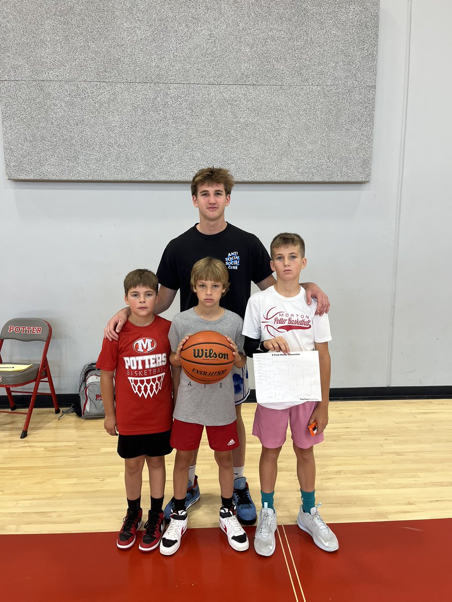 mortonpottersbb's tweet image. Wrapped up 3 on 3 camp yesterday. Tournament 2 winners are pictured. Great week of 3 on 3 basketball and competition.
#FAMILY