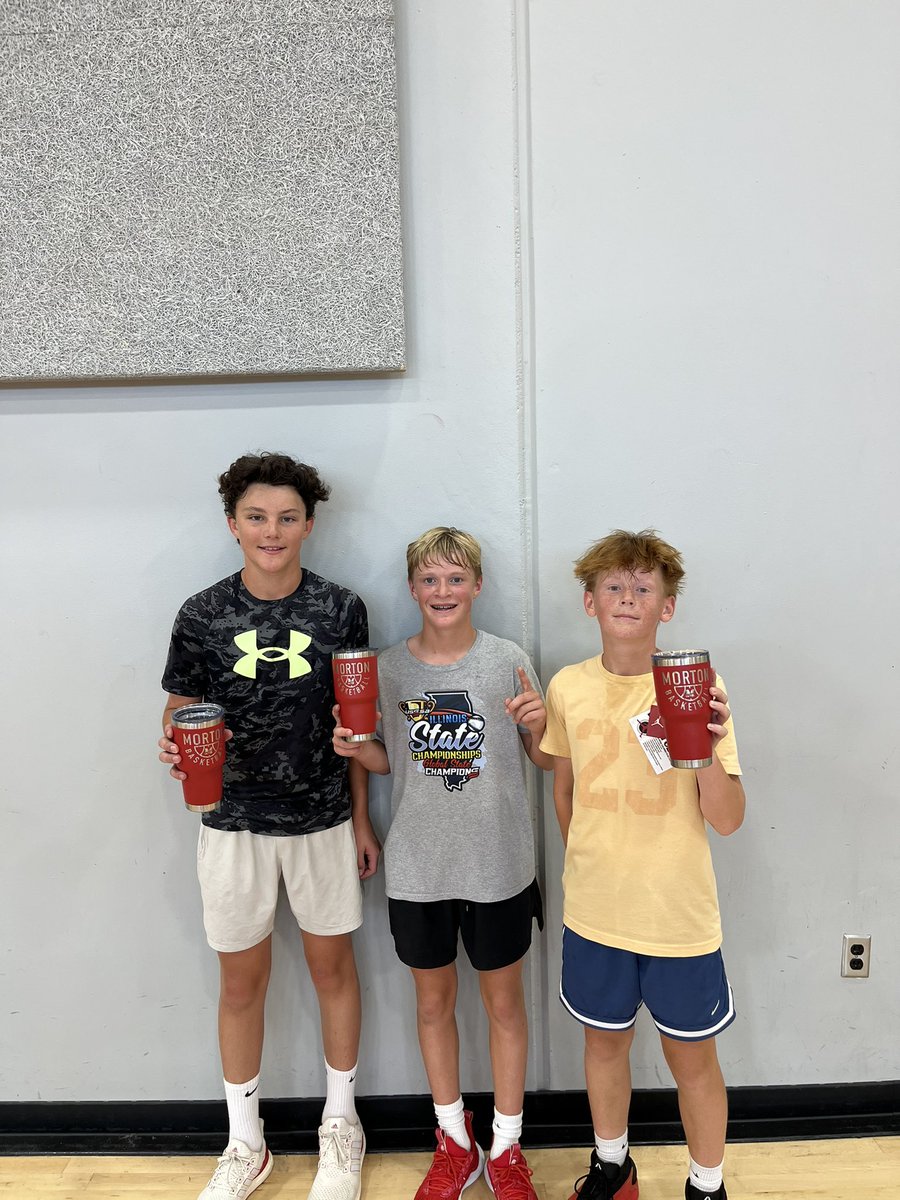 mortonpottersbb's tweet image. Wrapped up 3 on 3 camp yesterday. Tournament 2 winners are pictured. Great week of 3 on 3 basketball and competition.
#FAMILY