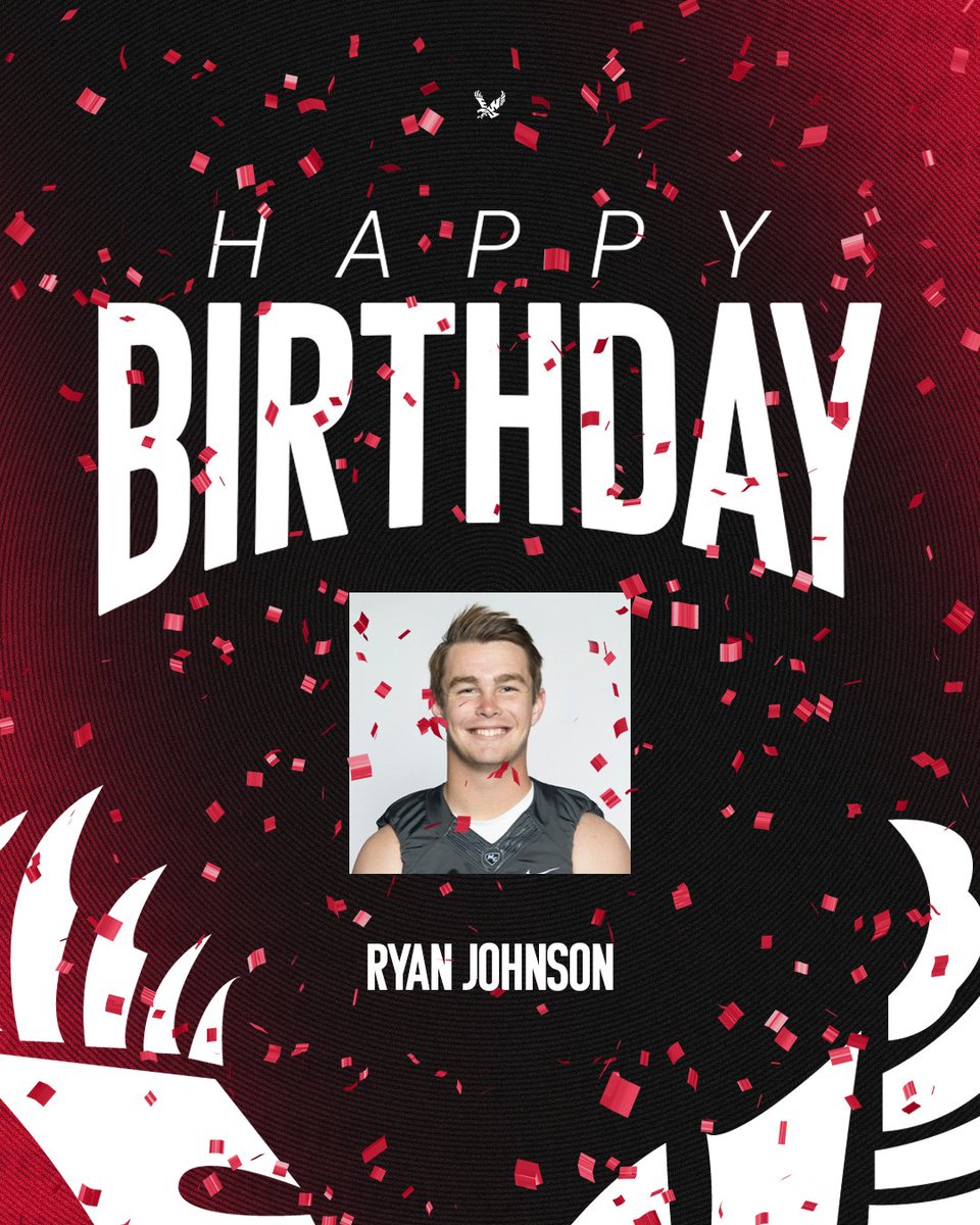 Happy Birthday to Eagle Tight End Ryan Johnson!