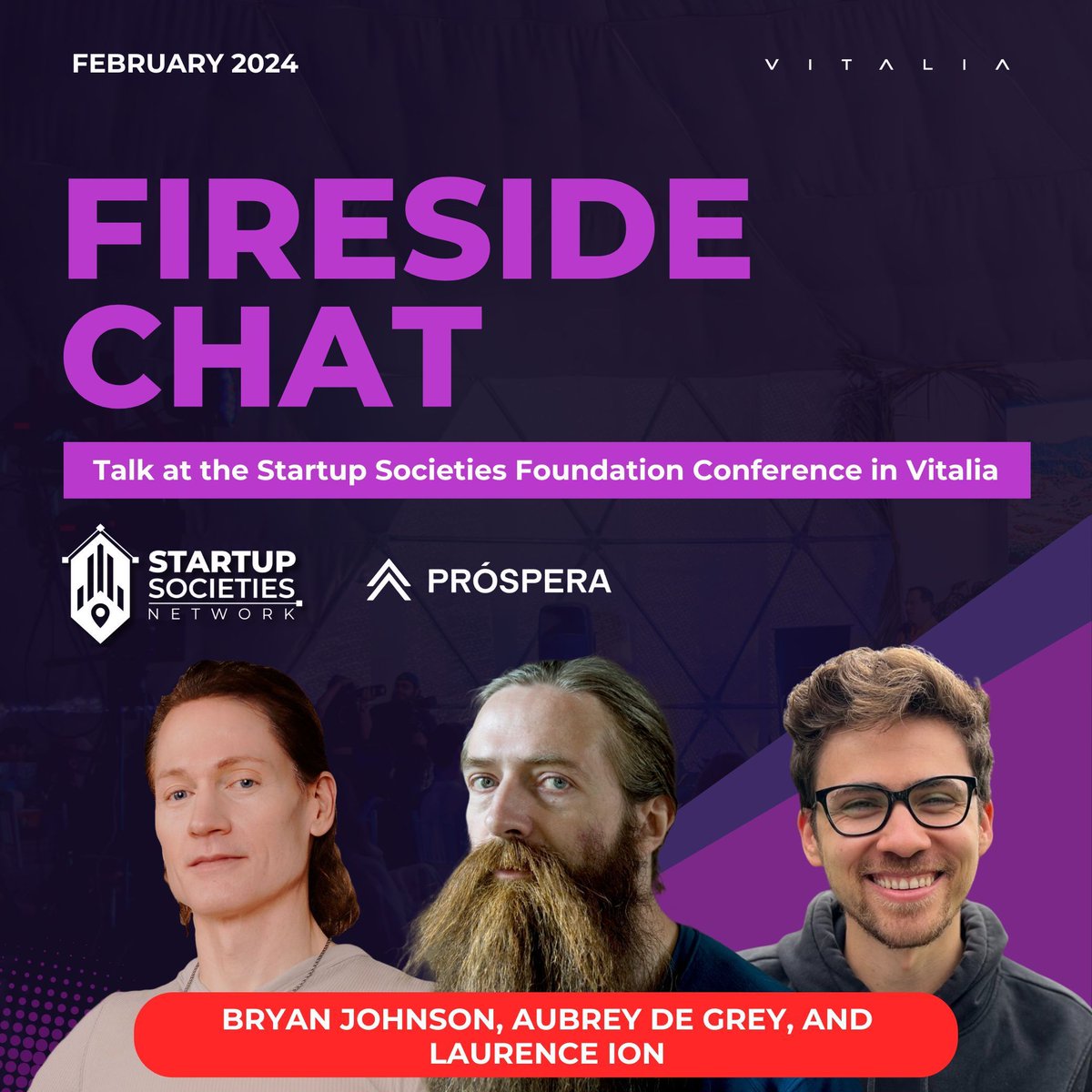 Bryan Johnson, Aubrey de Grey, and Laurence Ion break down the future of human longevity. From gene therapy to AI, and lifestyles, this panel explores how science is reshaping aging.

📺 Watch: youtu.be/cRE92LmgWm4

#longevity #healthspan #biohacking #antiaging #wellness