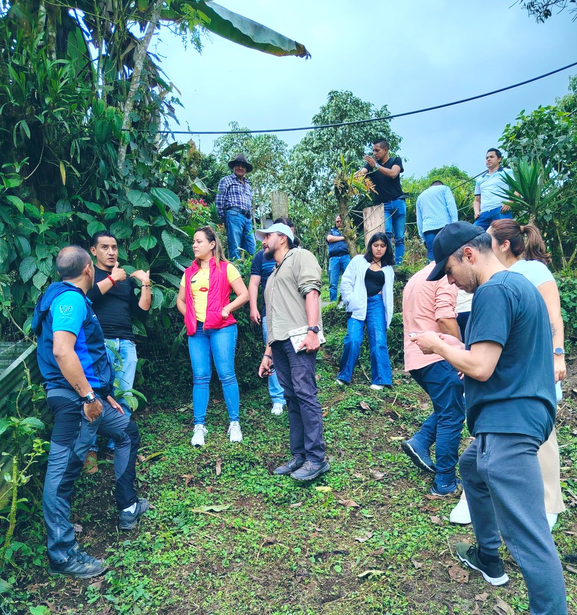 Estefy Grunauer R. (@estefania_gru) on Twitter photo Al #Chocó #Andino se lo cuida con acciones y no solo palabras. 🐻 🐻
Este territorio mega diverso siempre está amanezado por #minería o contaminación. Por ello, hoy visité la Administración Zonal <a href="/ZonaChocoAndino/">Zonal Chocó Andino</a> para fiscalizar in situ, las actividades que se llevan a cabo Al #Chocó #Andino se lo cuida con acciones y no solo palabras. 🐻 🐻
Este territorio mega diverso siempre está amanezado por #minería o contaminación. Por ello, hoy visité la Administración Zonal <a href="/ZonaChocoAndino/">Zonal Chocó Andino</a> para fiscalizar in situ, las actividades que se llevan a cabo