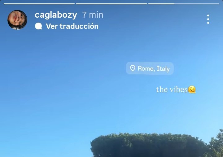 çağla hace unos días: espero no abandonar mi ciudad natal por mucho tiempo

çağla hoy: