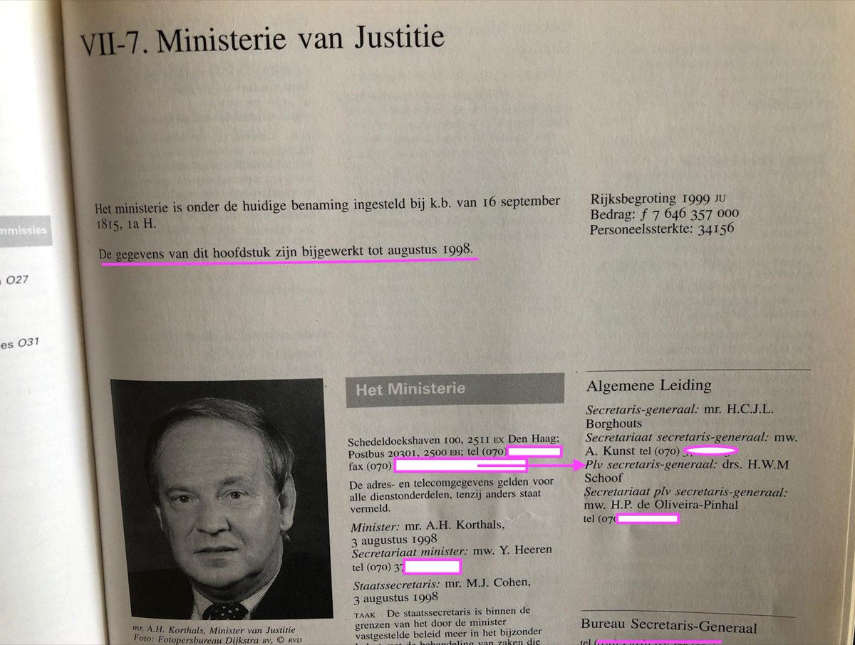 Kandidaat-premier #DickSchoof was in 1998 plv secretaris-generaal van het ministerie van justitie toen het #ROLODEX-onderzoek in de doofpot werd gestopt!

Vier topambtenaren van het MvJ (collega's van Schoof) werden toen verdacht van georganiseerd kindermisbruik...