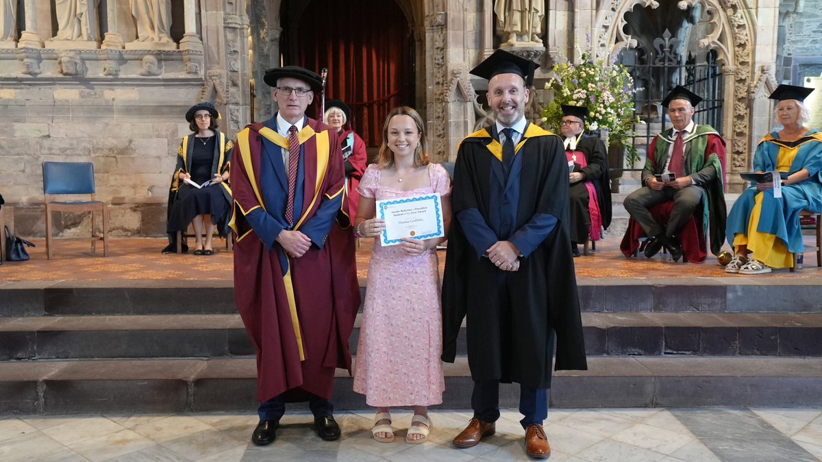 Iwan Thomas (@iwanthomas1) on Twitter photo As a very proud Chair of Governors at <a href="/PembsCollege/">Pembrokeshire College</a>, huge congratulations to all our students receiving awards today in <a href="/StDavidsCath/">St Davids Cathedral</a>.
Thanks & gratitude to our staff who supported them in their success, and the organisation of such an amazing celebration & ceremony.
Diolch! As a very proud Chair of Governors at <a href="/PembsCollege/">Pembrokeshire College</a>, huge congratulations to all our students receiving awards today in <a href="/StDavidsCath/">St Davids Cathedral</a>.
Thanks & gratitude to our staff who supported them in their success, and the organisation of such an amazing celebration & ceremony.
Diolch!