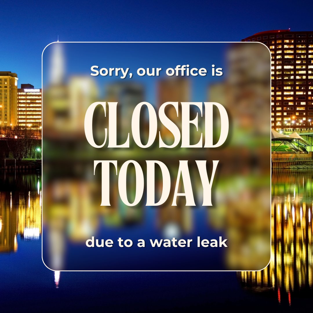 Connecticut Insurance Department (@cidnews) on Twitter photo Our office remains closed today due to an unexpected water leak. We apologize for the inconvenience and appreciate your patience as we work to resolve the issue.
We're still here to help! You can reach us by:
📞 860-297-3900
✉️ insurance@ct.gov
🌐 ct.gov/cid Our office remains closed today due to an unexpected water leak. We apologize for the inconvenience and appreciate your patience as we work to resolve the issue.
We're still here to help! You can reach us by:
📞 860-297-3900
✉️ insurance@ct.gov
🌐 ct.gov/cid