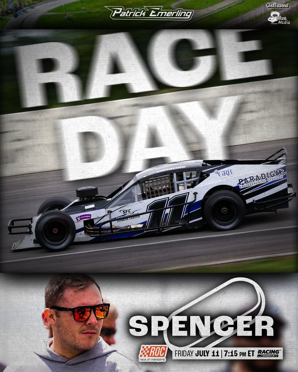 Patrick Emerling (@patrickemerling) on Twitter photo Tonight is the <a href="/RoCModSeries/">Race of Champions</a> event at Spencer with the 11 team for the 35th Annual Tommy Druar/Tony Jankowiak 110! โ๏ธ Tonight is the <a href="/RoCModSeries/">Race of Champions</a> event at Spencer with the 11 team for the 35th Annual Tommy Druar/Tony Jankowiak 110! โ๏ธ