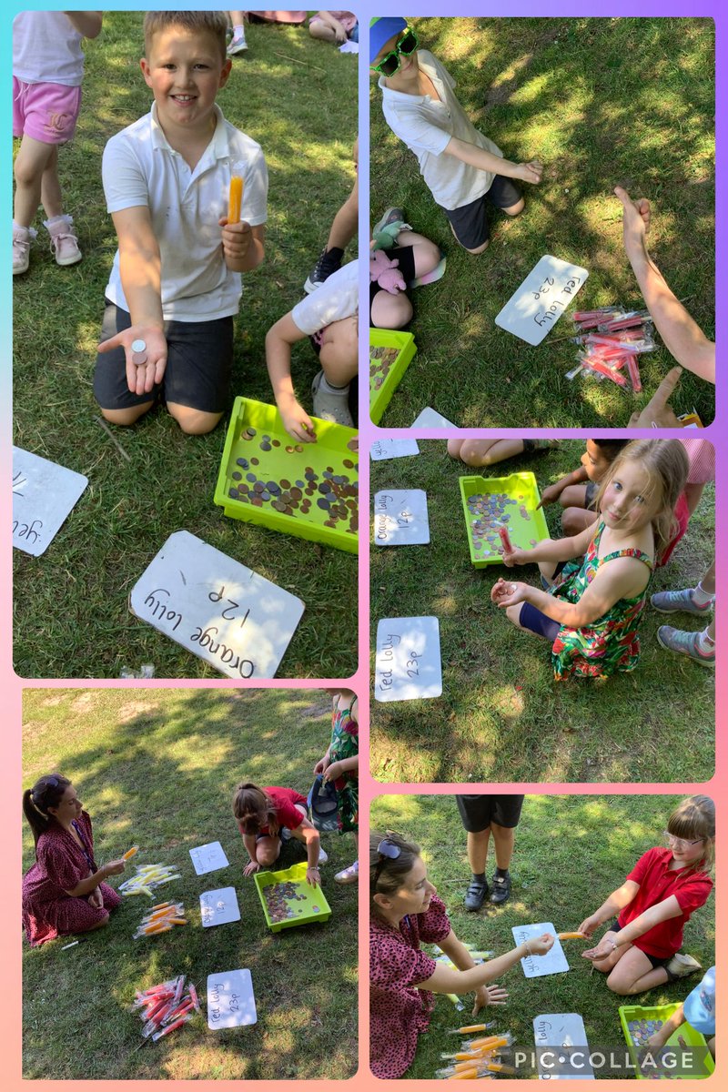 Friends around Friday we assessed each other on our money skills in order to pay for an ice lollies in the shade today! Ffantesteg money skills shown! <a href="/garntegprimary/">Garnteg Primary</a> <a href="/misssgilbey95/">@mrssgilbeylarge</a>