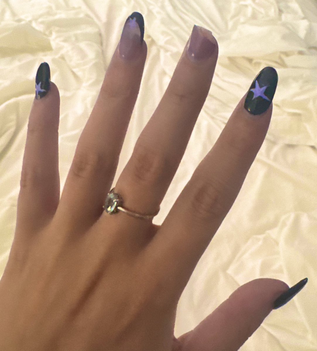 Who trips in their room a snaps a fingernail… Don’t look at my fingers the rest of the weekend!  #CosmicChaos