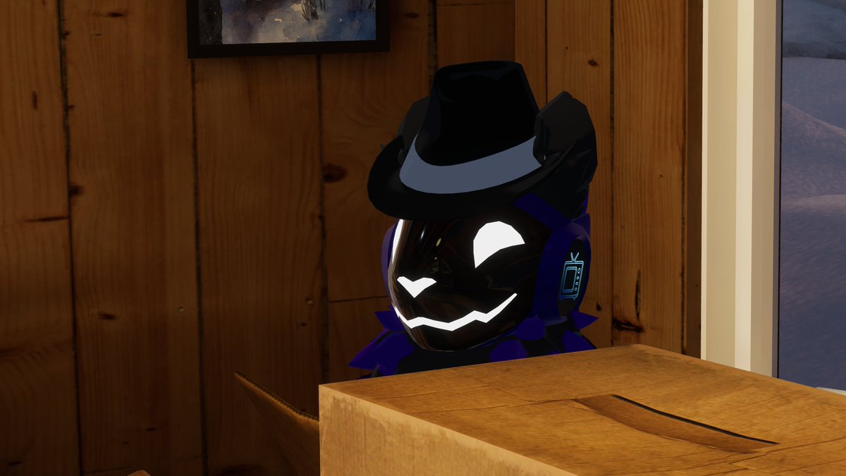 Diamondtheproot's tweet image. This protogen will be disappearing tomorrow until the following saturday. I am sorry