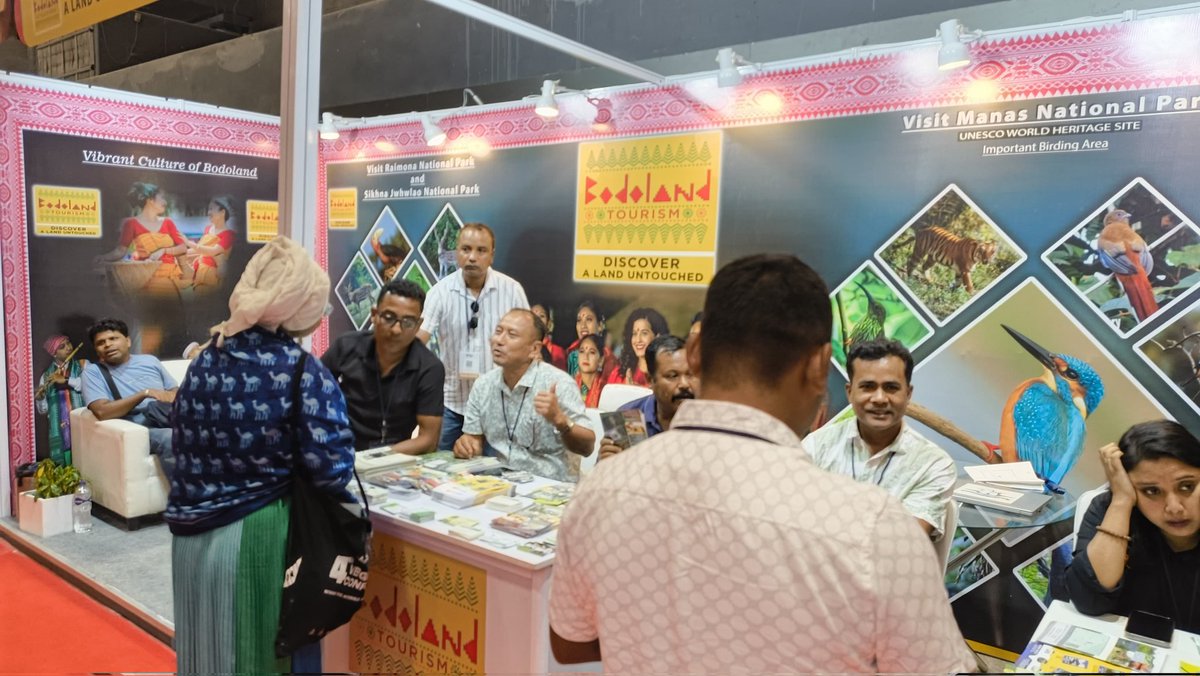dibarijit's tweet image. Karbi Anglong, Bodoland & Assam Tourism made a unified splash at #TTFKolkata2025
Distinct offerings, powerful message: Assam is a vibrant, diverse travel gem—from heritage & culture to wildlife, handlooms & adventures.
#KarbiAnglongTourism #BodolandTourism
#AssamTourism
#TOAA