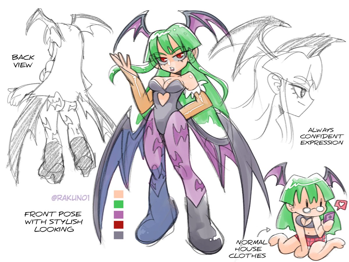 rakun01_'s tweet image. #PortfolioDay I'm rakun01 a Character designer #darkstalker #morrigan #streetfighter
#rakun01 #conceptart #characterdesign #metroid
