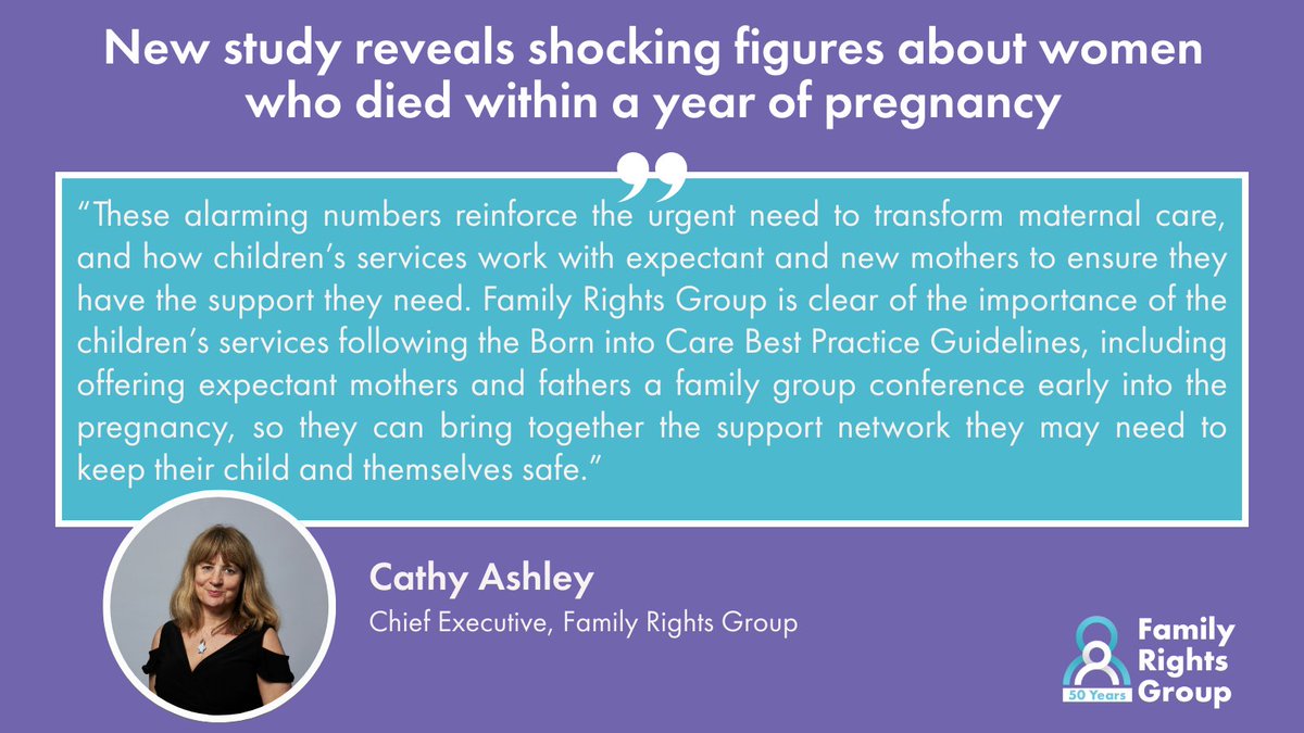 📢shocking new figures about women who died within a year of pregnancy:
· 1 in 3 of women who died within a year of pregnancy were known to children’s services
· A quarter of these deaths were the result of suicide or homicide
· 65% of the women had experienced domestic abuse