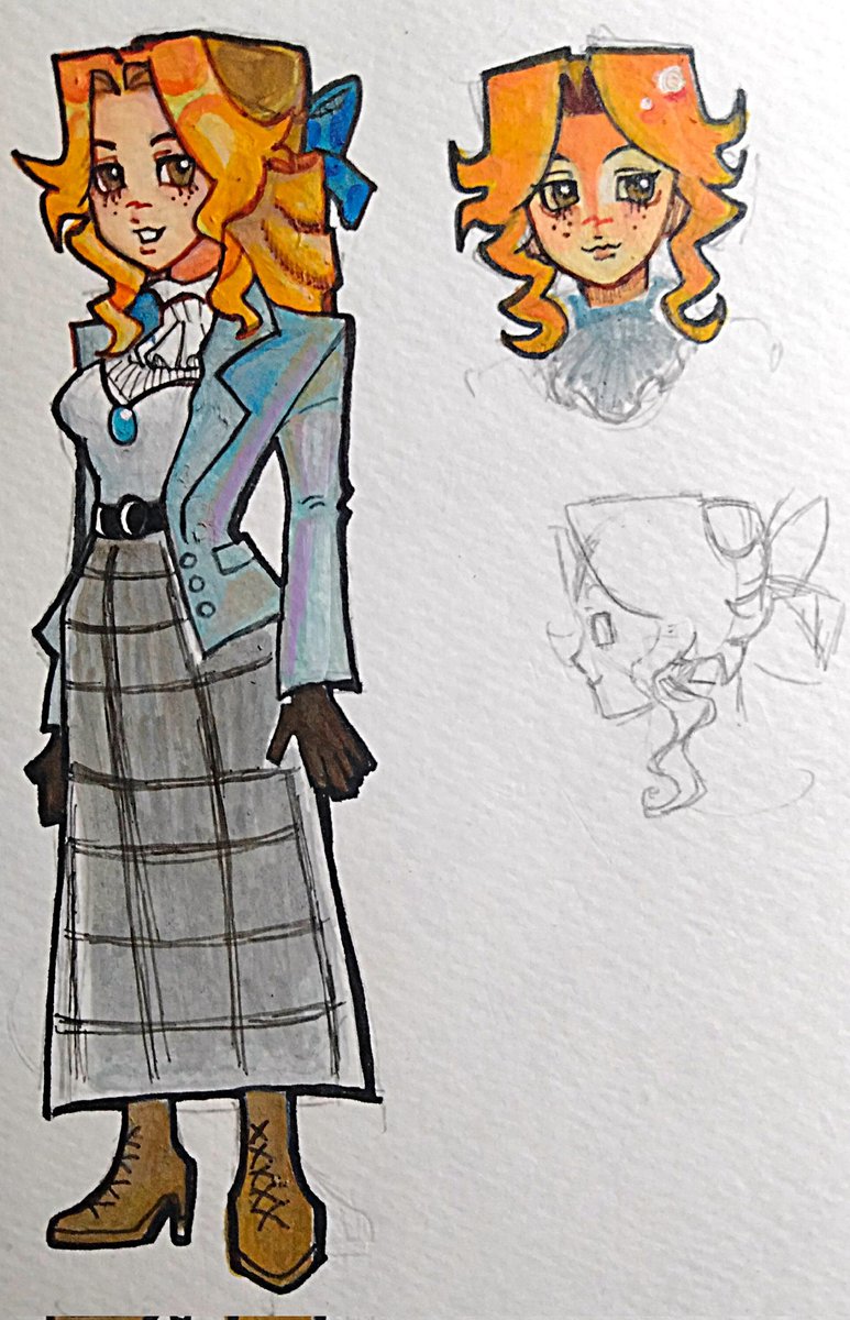 Leafuuzy's tweet image. Back to traditional sketch cus my ipad is too broke rn
#idv