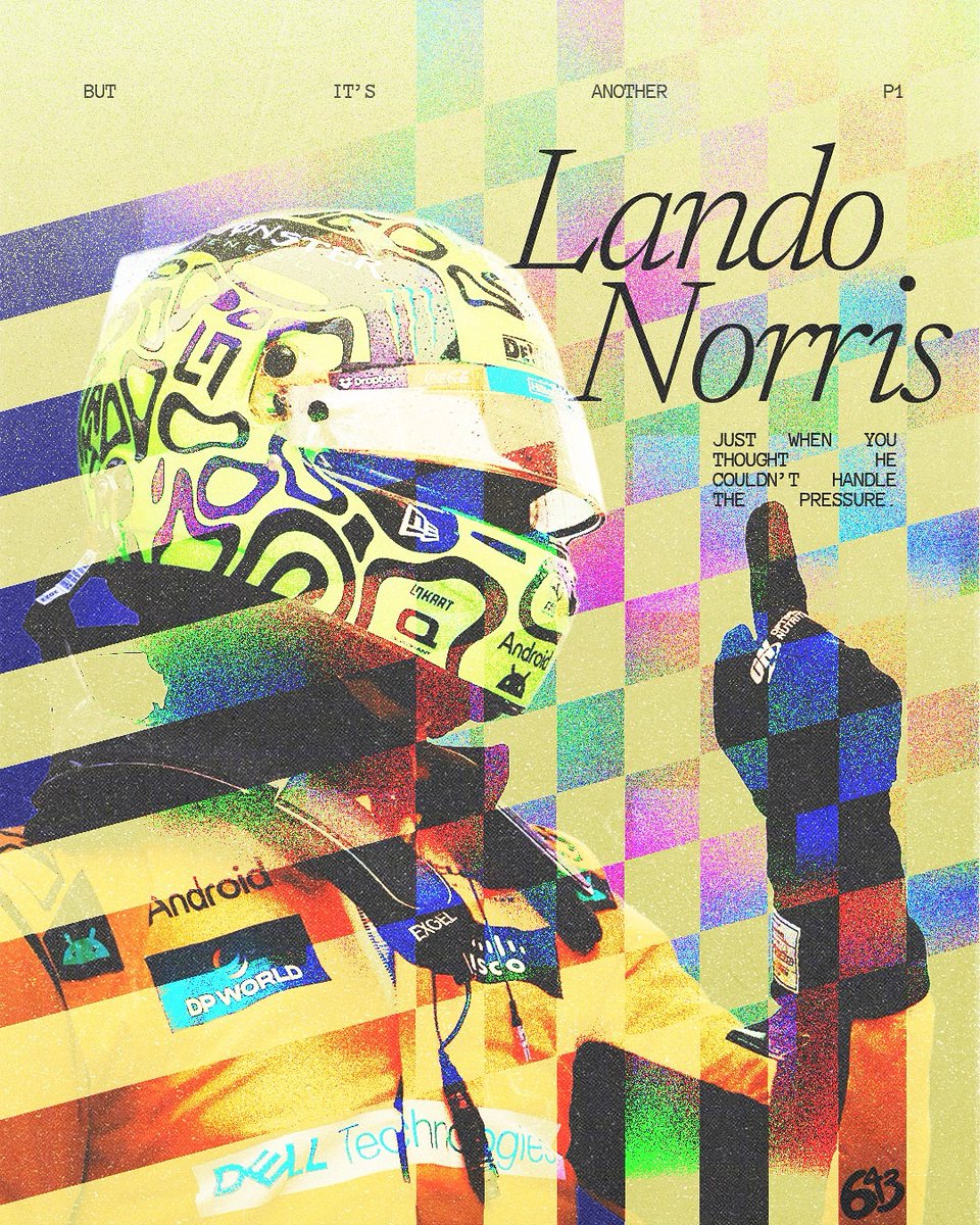 643studios's tweet image. Beep Beep 🚗 @LN4 @LandoNorris
#smsports #f1 #ln4 #lando #sportsdesign
