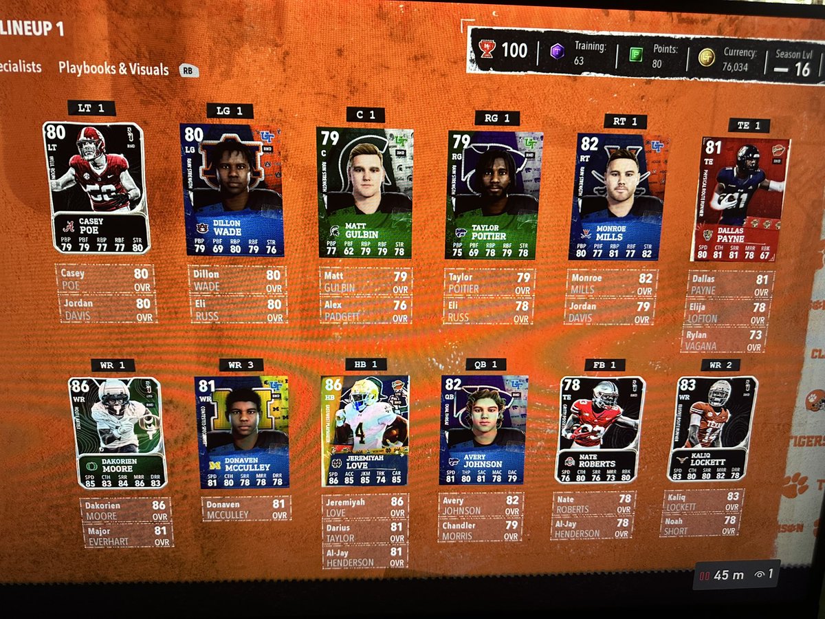 GawsCU's tweet image. Team so far spent $40 that’s it. 

Pulled both Moore and Love as BND LTDs