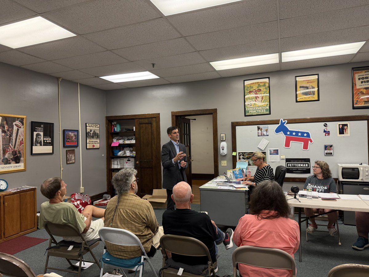 Ryan_Crosswell's tweet image. Thank you to the Carbon County Democrats for having me last night. Grateful for the conversation and your commitment to making a difference.