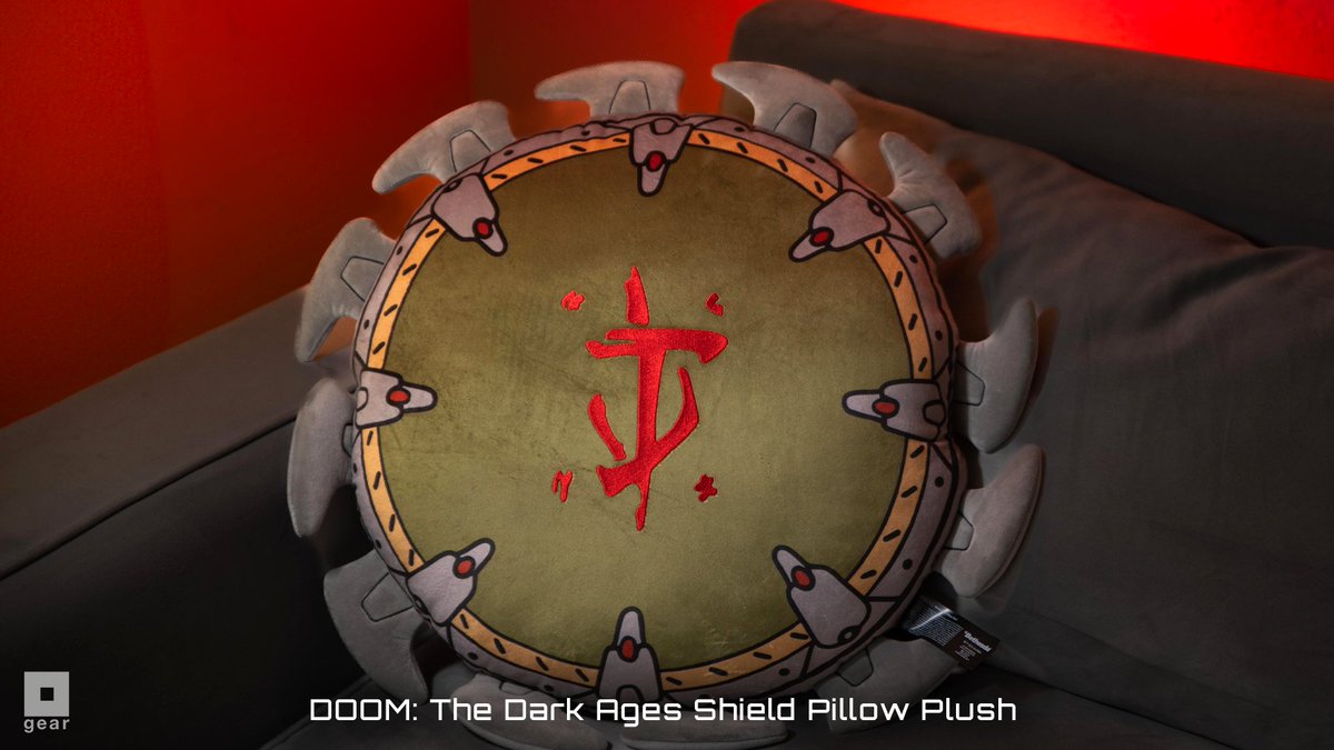 BethesdaGear's tweet image. This Shield Saw’s always got your back! @DOOM: The Dark Ages
gear.bethesda.net/products/doom-…