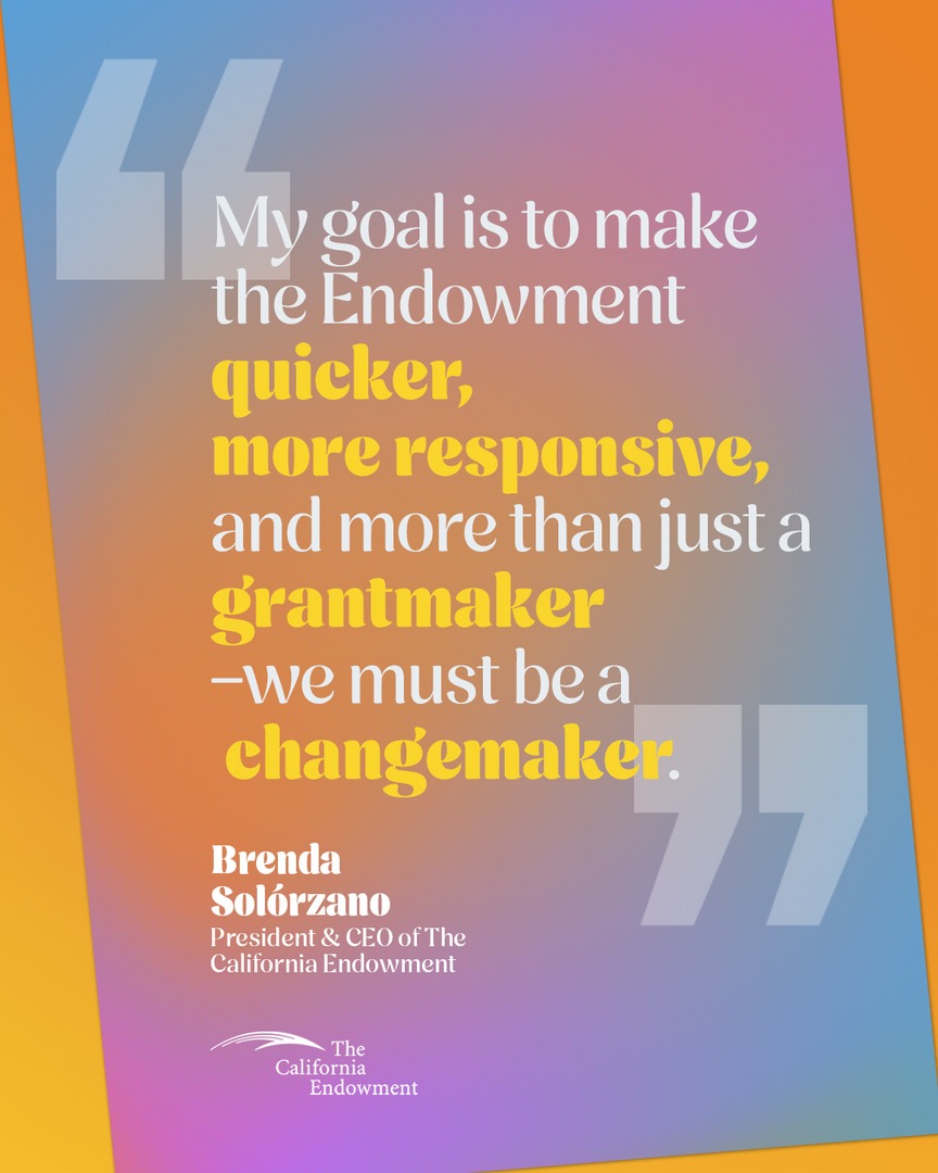 "We’re seeing attacks on immigrants, on public health, on basic civil liberties. These traumas have long-term health consequences. As a health funder, we have to respond. Not with silence, but with voice, resources, and solidarity."

Read more from our President and CEO, Brenda