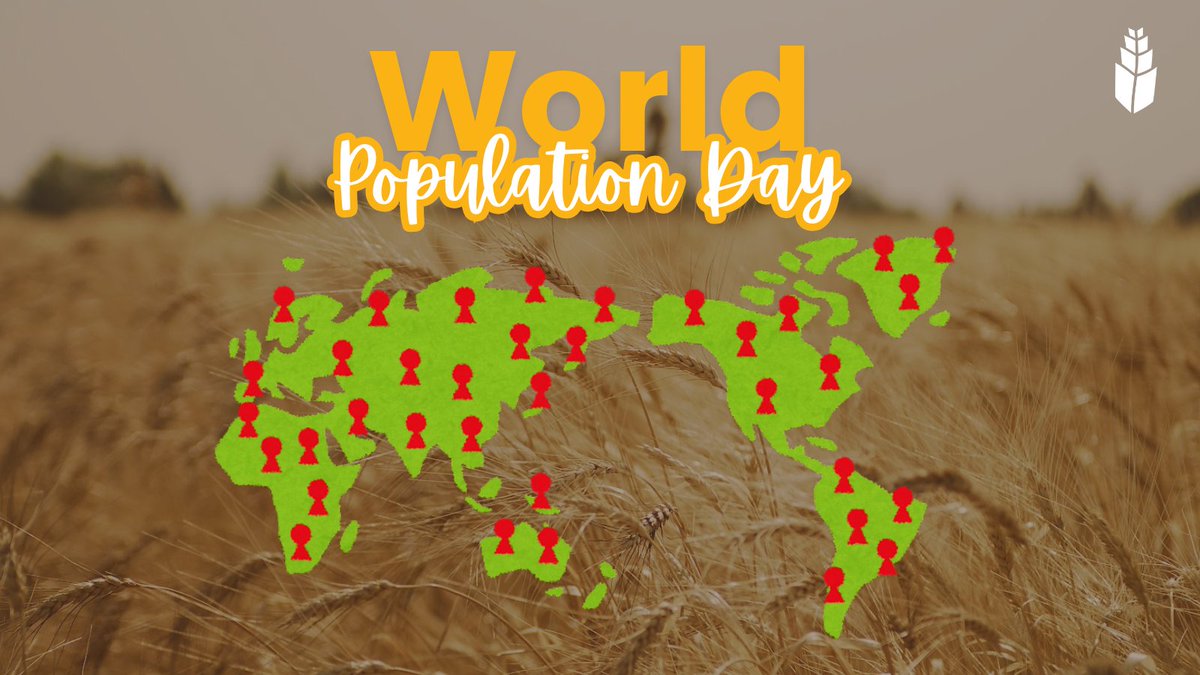 On World Population Day, let's keep in mind: a growing population needs sustainable agriculture.  

Let's grow together!  

#WorldPopulationDay #AITCSK #GrowSustainably
