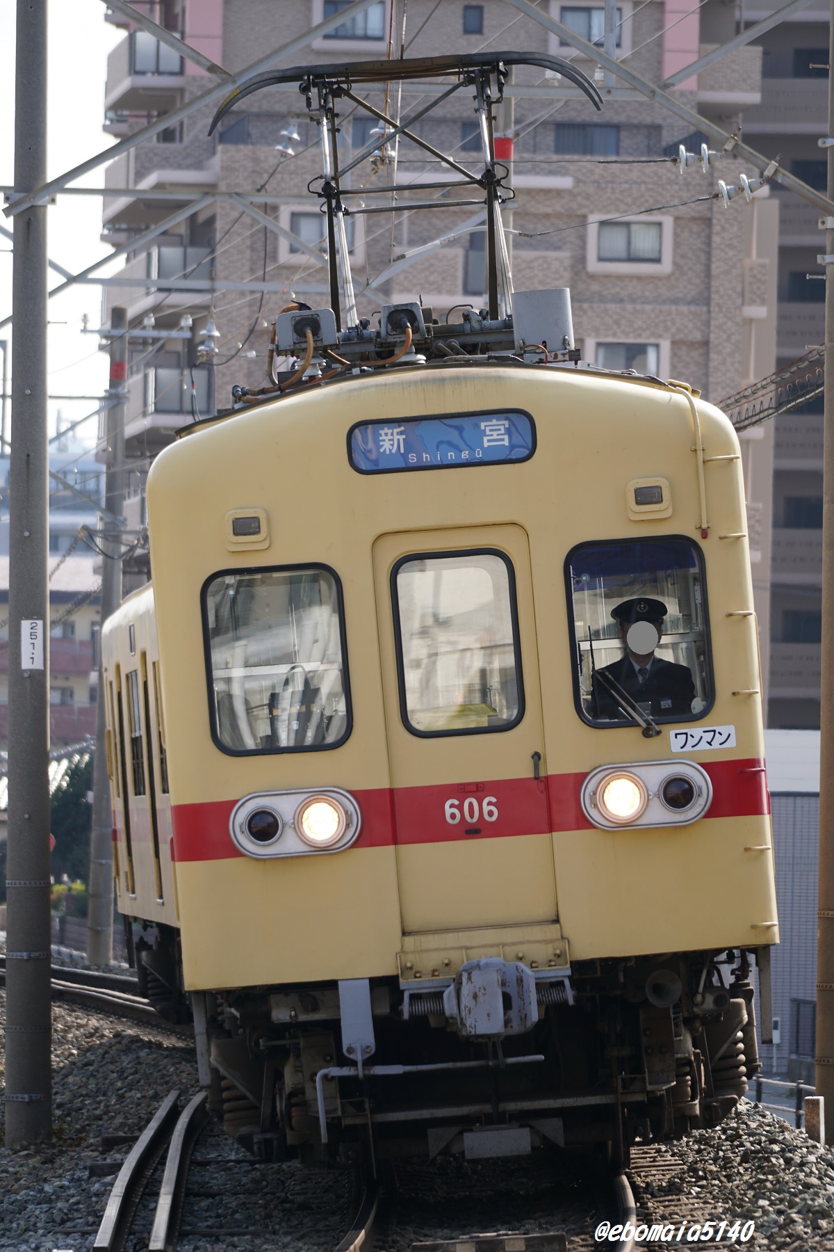 鉄道☆団体専用☆ほうらい号 大阪市営地下鉄66系 66607F編成 (東吹田検車場) 鉄道フォト