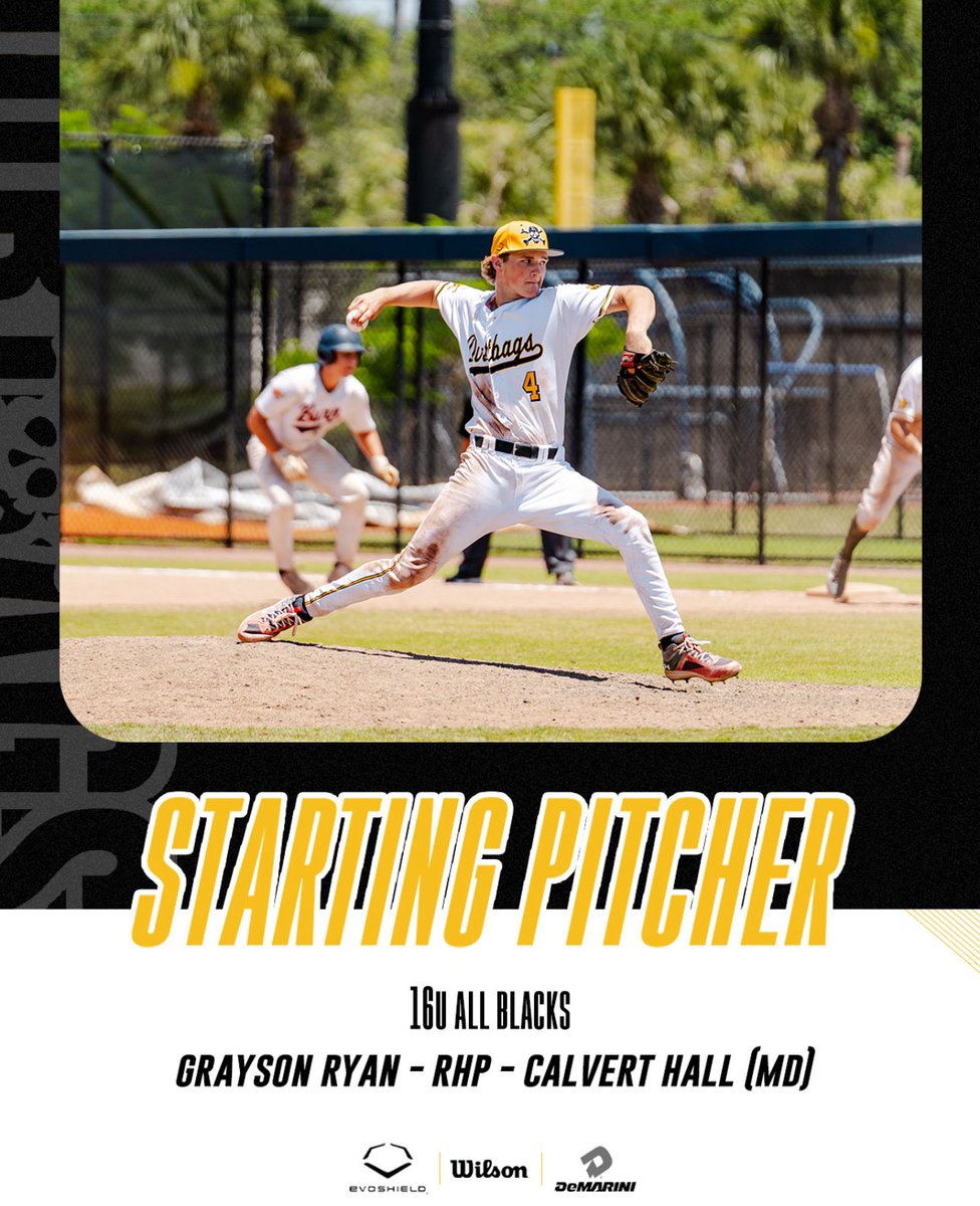 16U PG WWBA National Championship
📆 Friday, July 11th
📍Brooks Run (GA)
🕰️ 2nd Round Playoffs - 1:40 PM

Probable Starter: Grayson Ryan (Uncommitted)