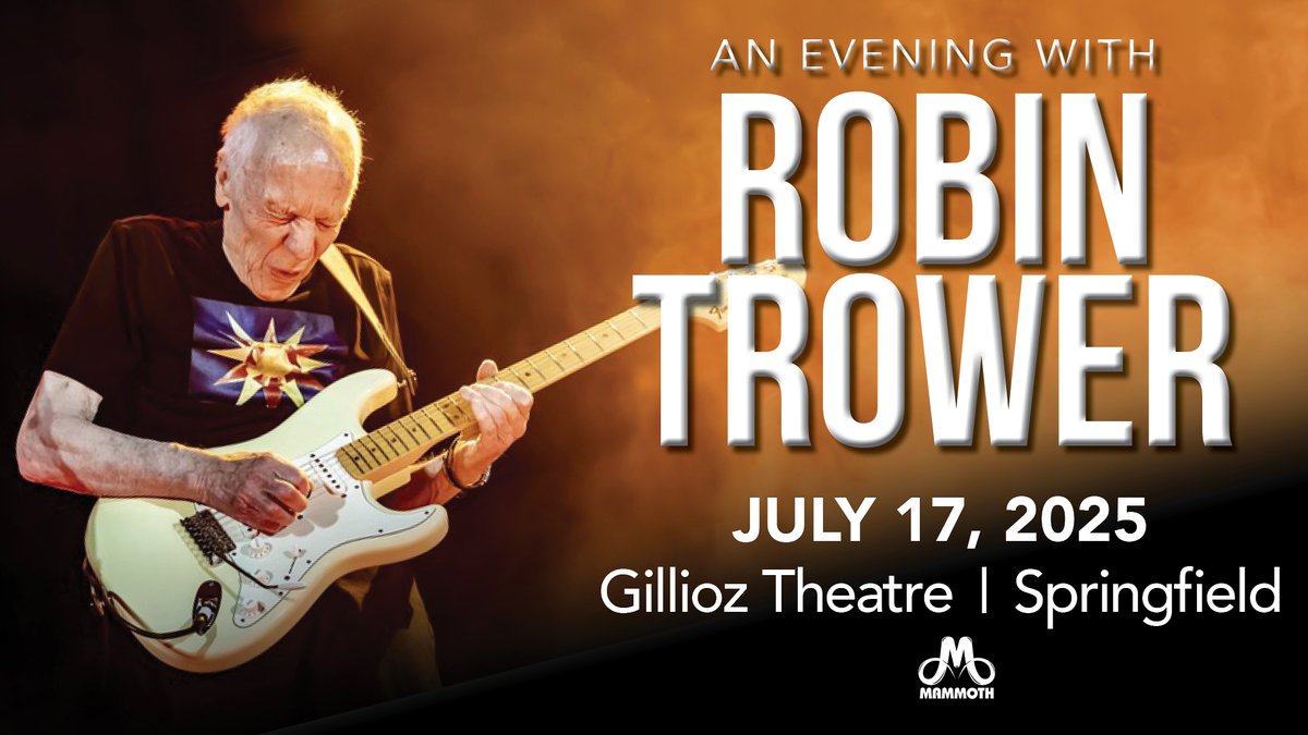 Gillioz Theatre (@gillioztheatre) on Twitter photo "I Can’t Wait Much Longer" to rock out with <a href="/robintrower/">Robin Trower</a> this Wednesday! 🎸
Get tickets here >> loom.ly/vljy58k "I Can’t Wait Much Longer" to rock out with <a href="/robintrower/">Robin Trower</a> this Wednesday! 🎸
Get tickets here >> loom.ly/vljy58k