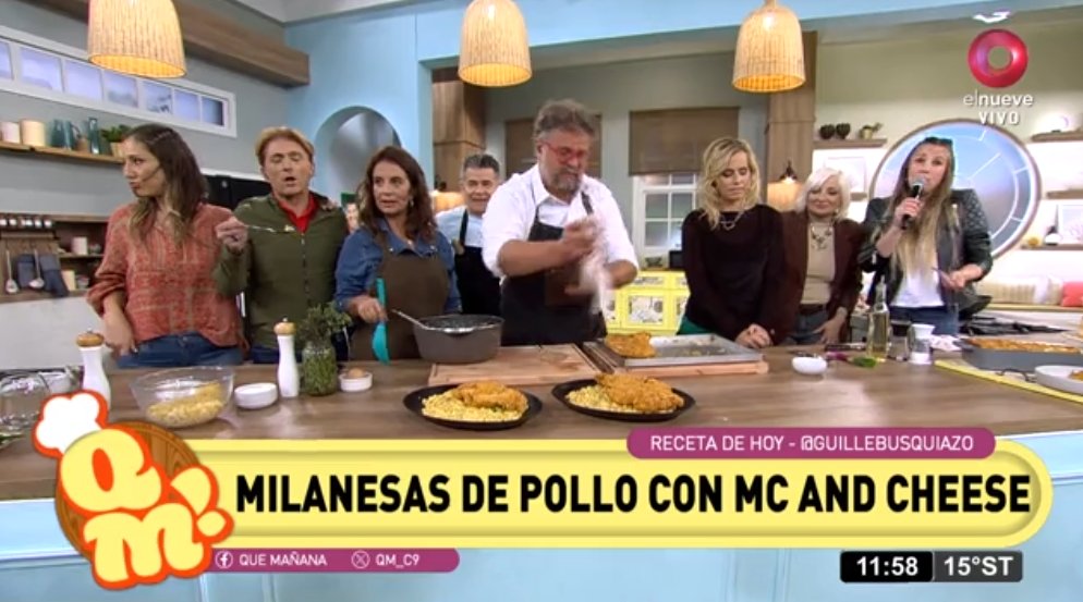 Nos despedimos! Nos encontramos la semana que viene con las mejores recetas! Por #ElNueve #Sumate