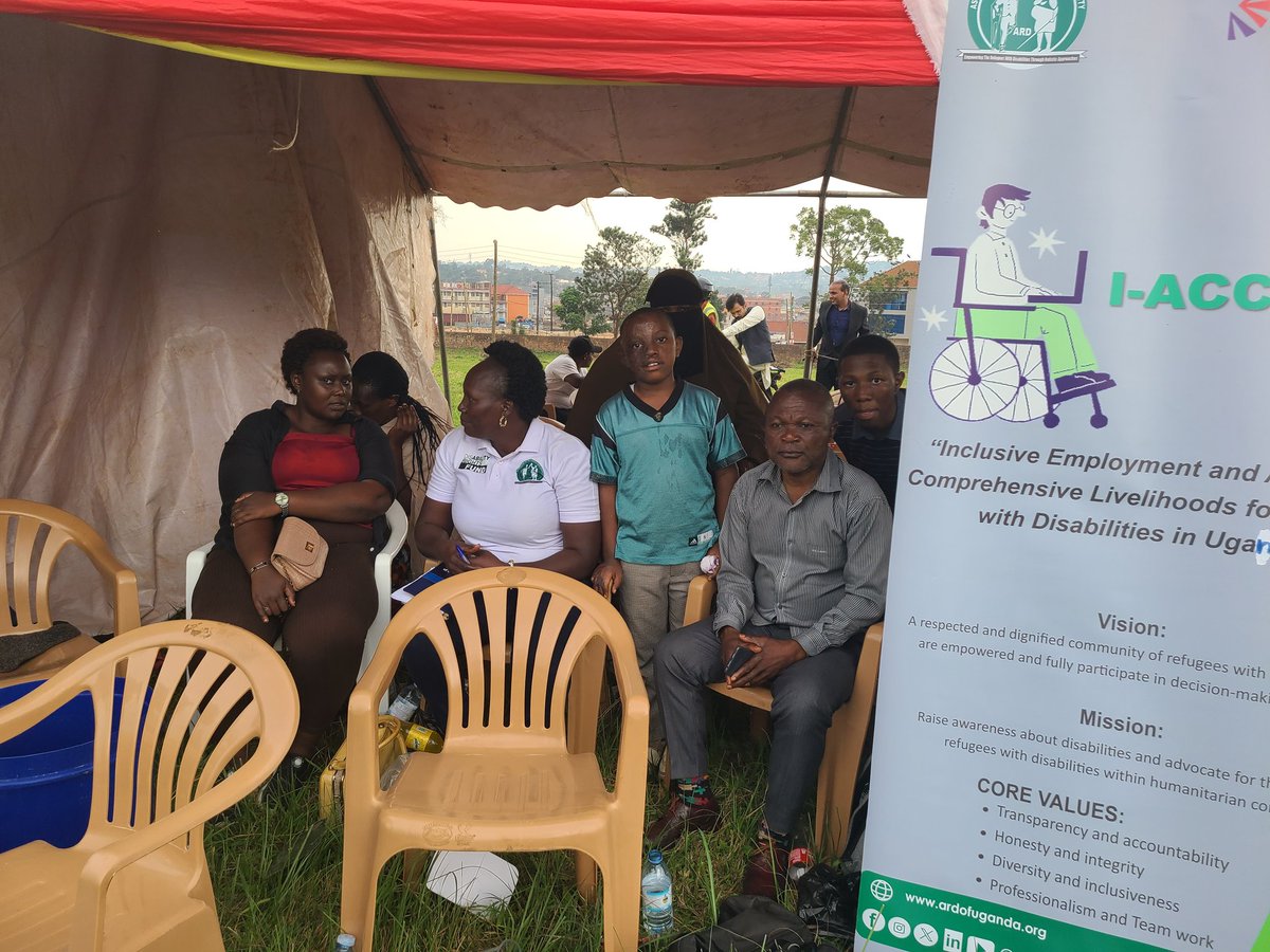 arduganda's tweet image. We joined Kampala's urban #WorldRefugeeDay celebration at Katwe-Katana Playground under the theme “Solidarity with Refugees.”
ARD stands for refugees with disabilities in urban areas.
Thanks to UNHCR, OPM & partners for the support.
#DisabilityInclusion #WithRefugees #ARDUganda