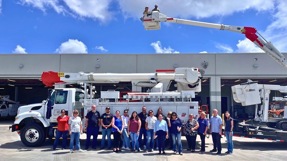 AEPTexas's tweet image. A group of high school educators visited our service center as part of the 2025 Workforce Solutions Coastal Bend Summer Teacher Externship to learn more about what we do and share their experiences with their students. Read the story: aeptexas.com/community/cari…

#WeAreAEPTexas…